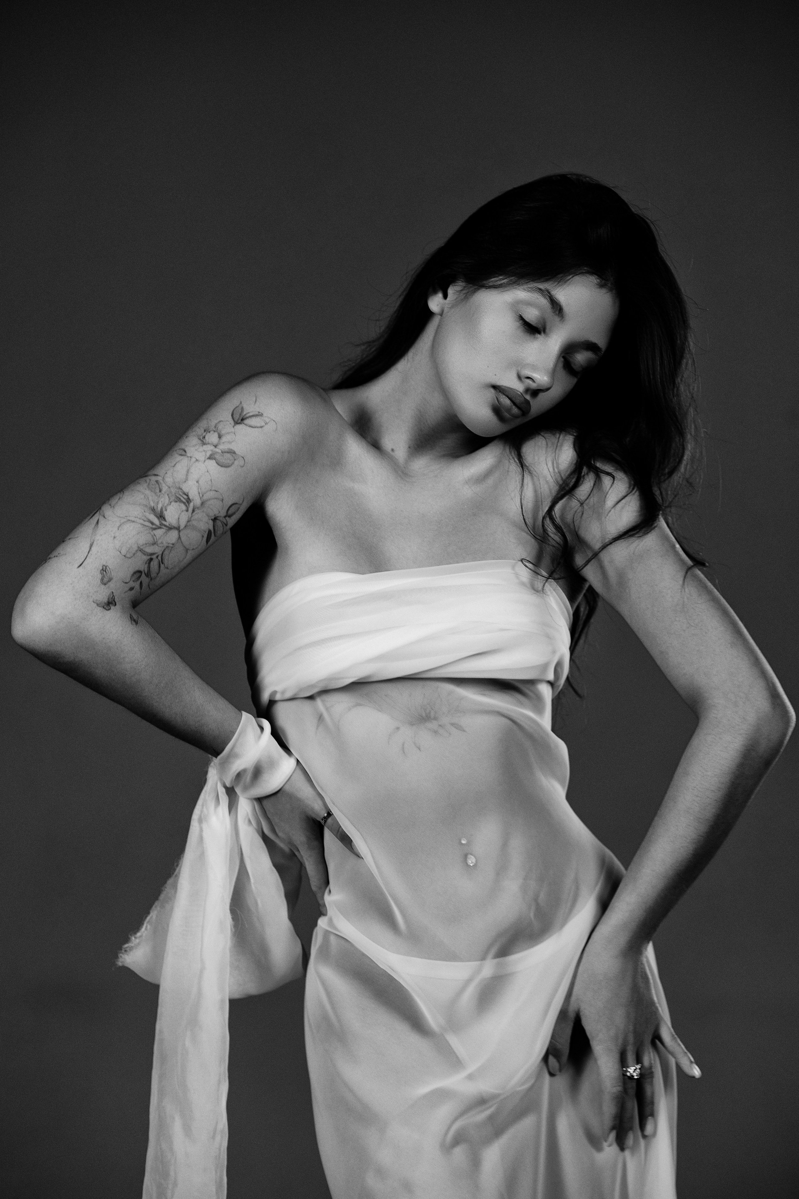 Студийная фотосессия Елизавета. Женский фотограф в Новосибирске Вячеслав Семакин