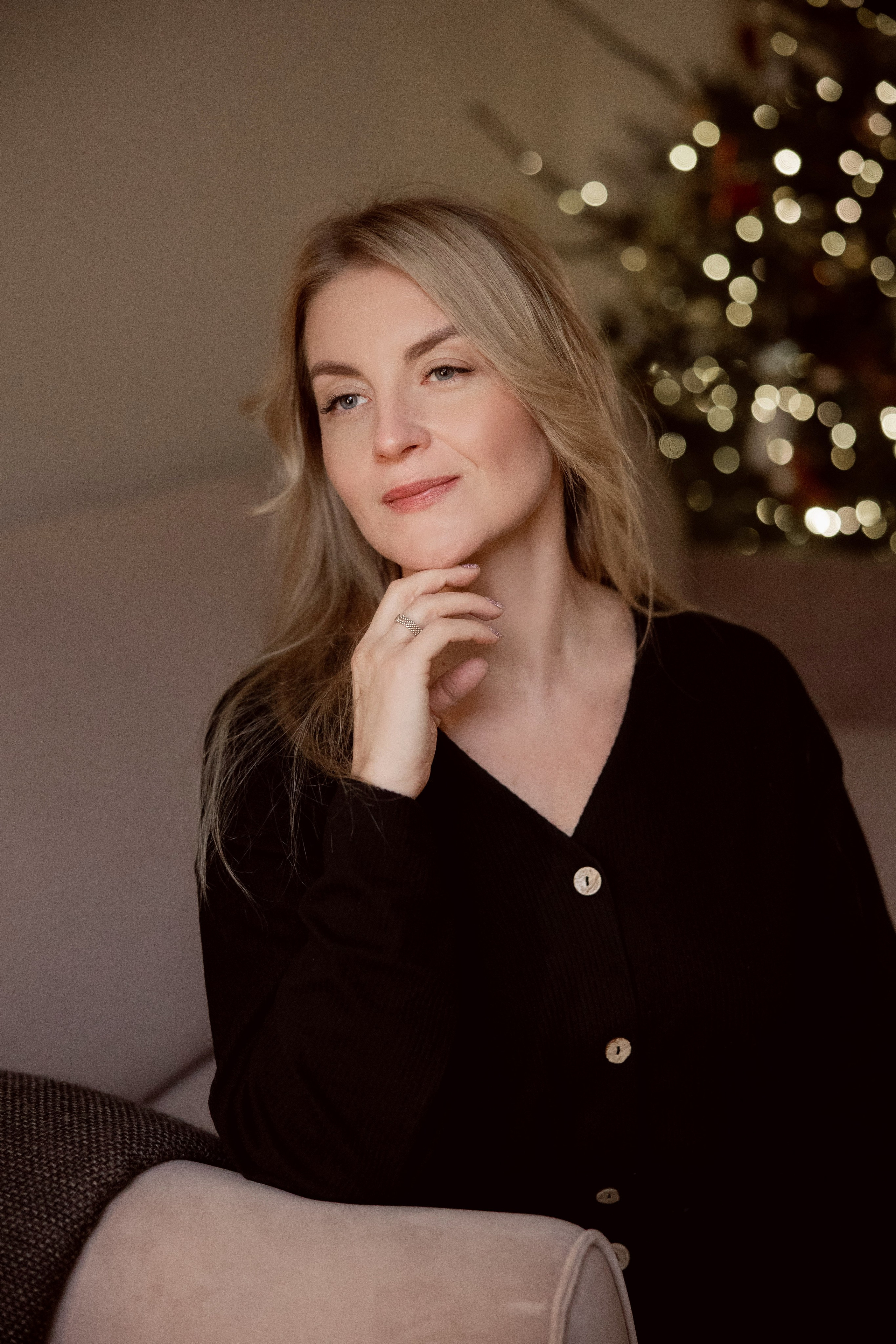 Домашняя новогодняя для Юлии. Семейный фотограф в Москве