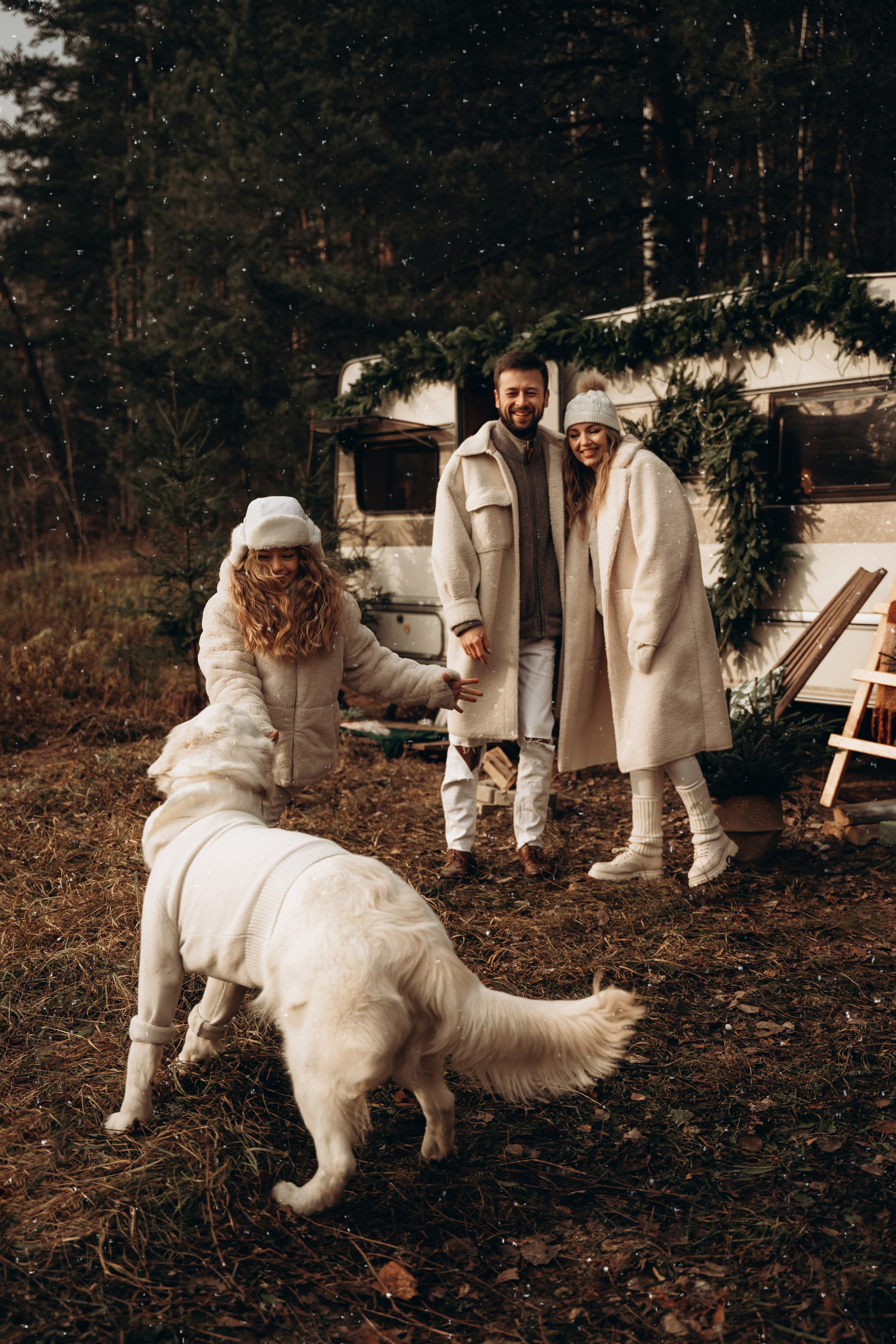 Женя, Юля, Дарина и Молли. Фотограф Мария Миллс | Минск