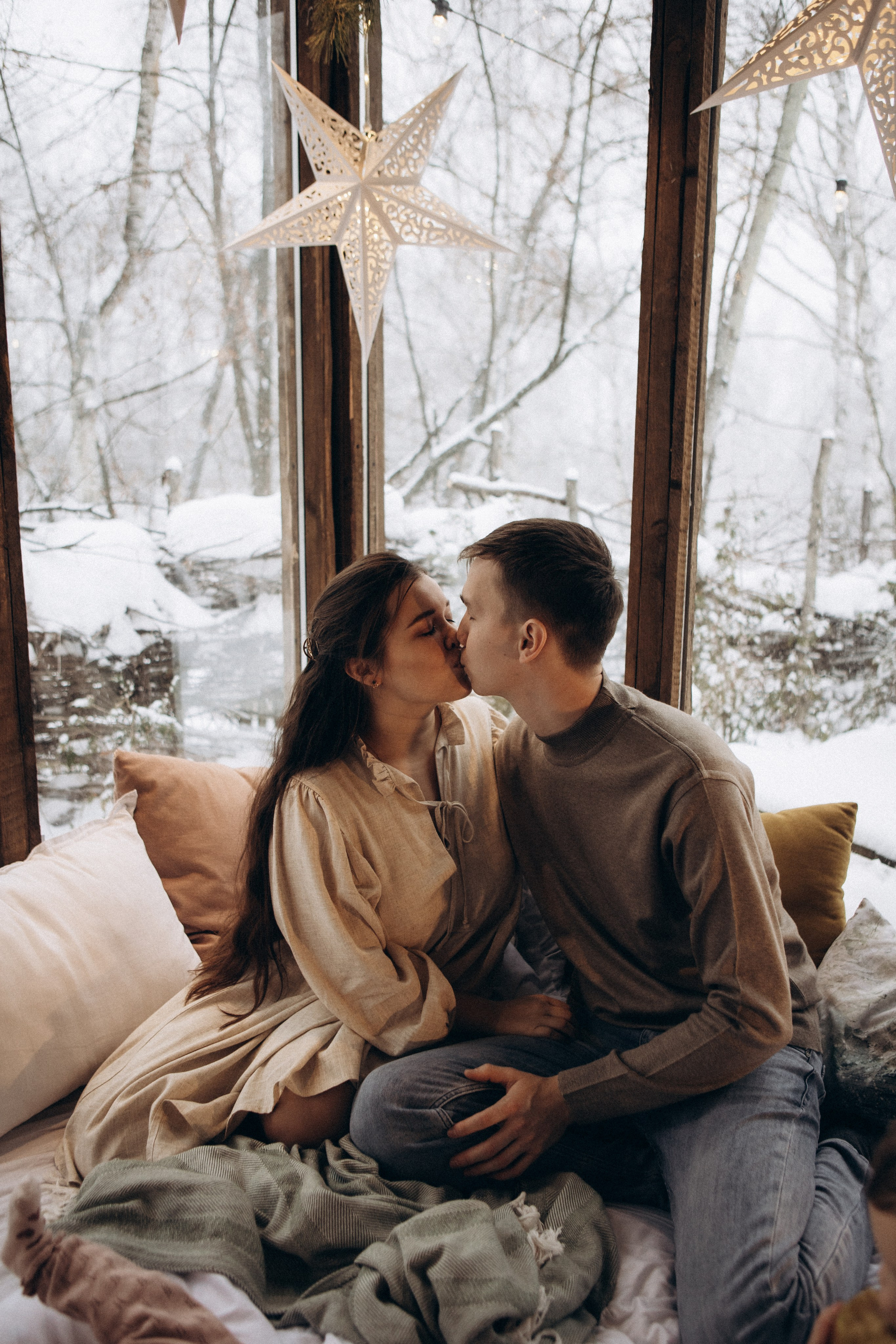 Леша, Ксюша, Мирон, Оливия и Тася