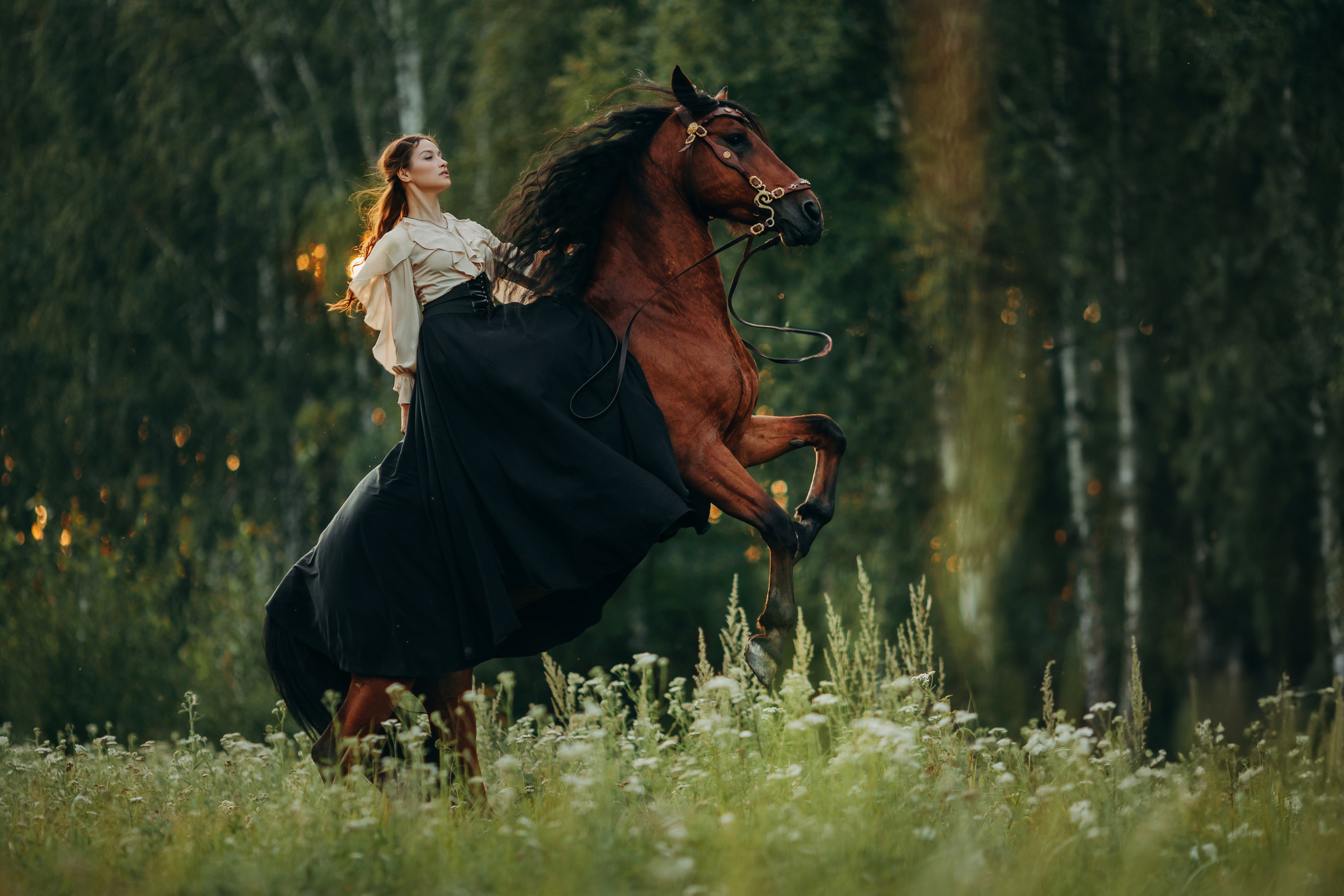 Саша&Настя. Анна Молчанова конный фотограф в Тюмени | фотосессии с лошадьми Тюмень