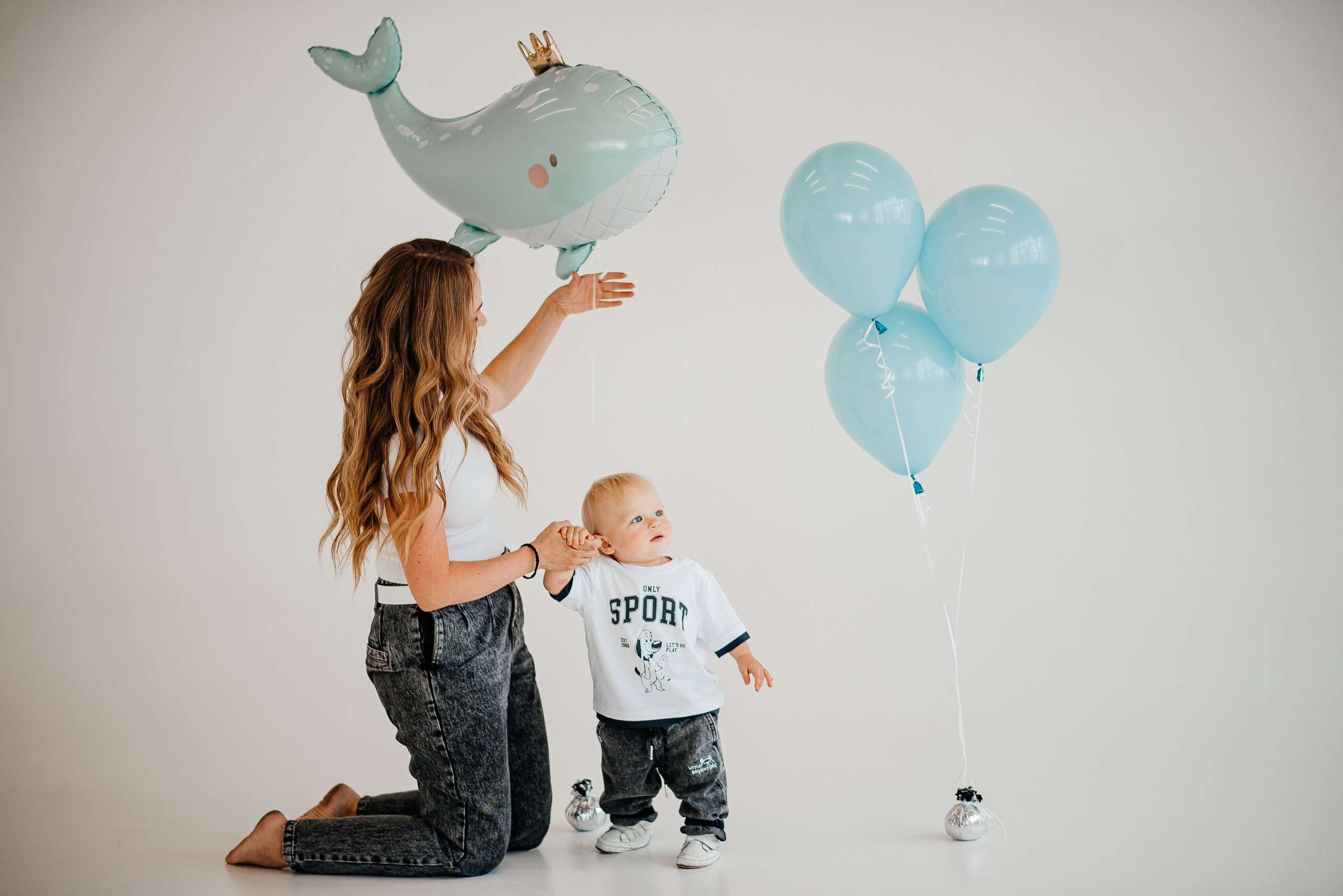 Семейная фотосессия на 1 годик