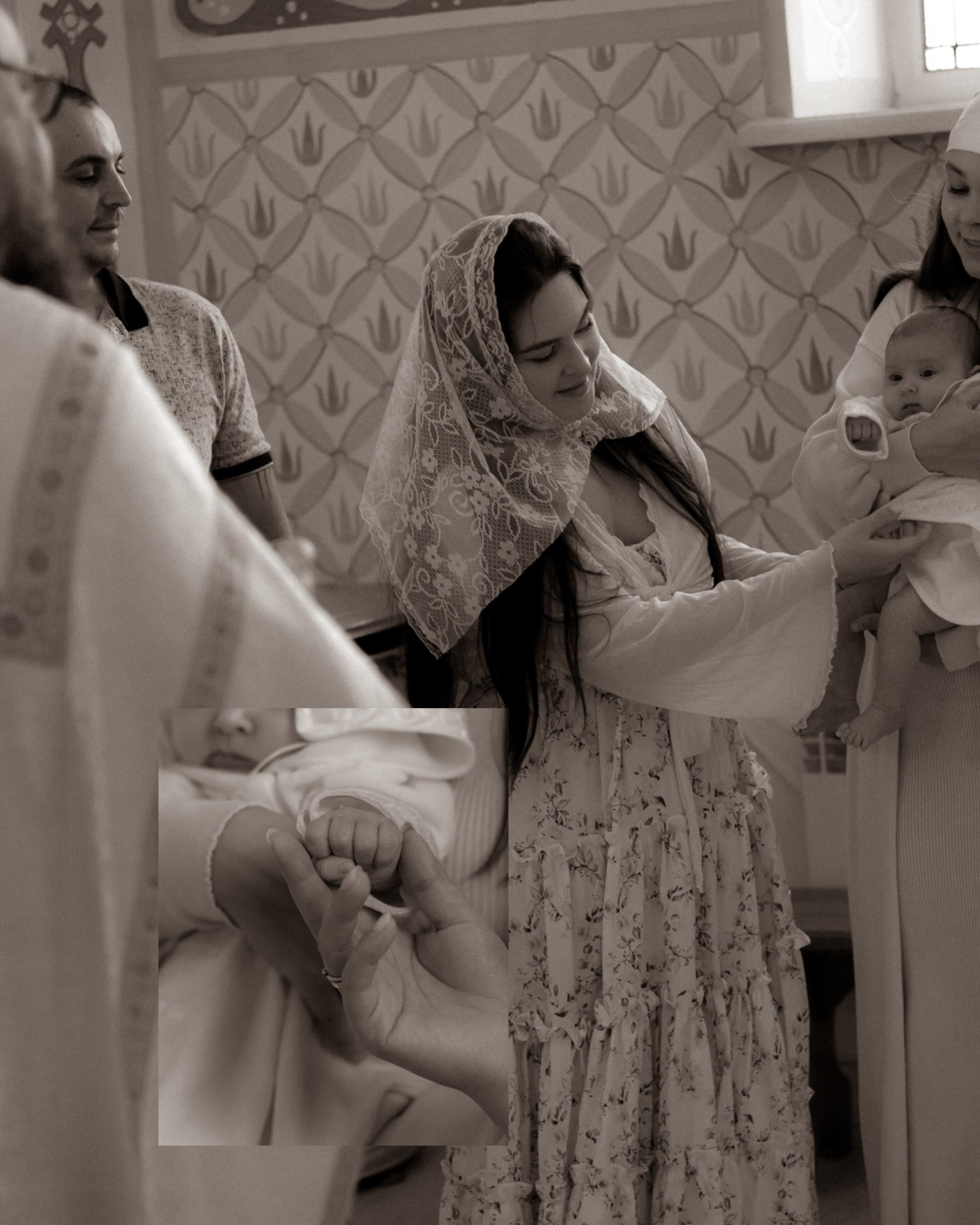 Крещение маленькой Марианны. Фотограф в Барнауле Софья Намазбаева