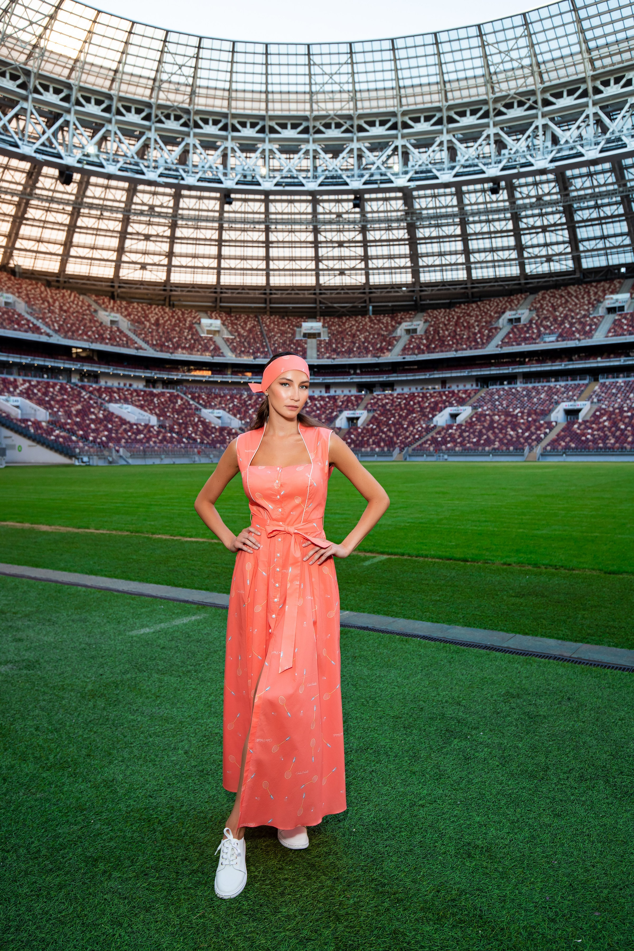 Показ Галины Подзолко в Лужниках. Репортажный и fashion фотограф в Москве Сергей Бардин