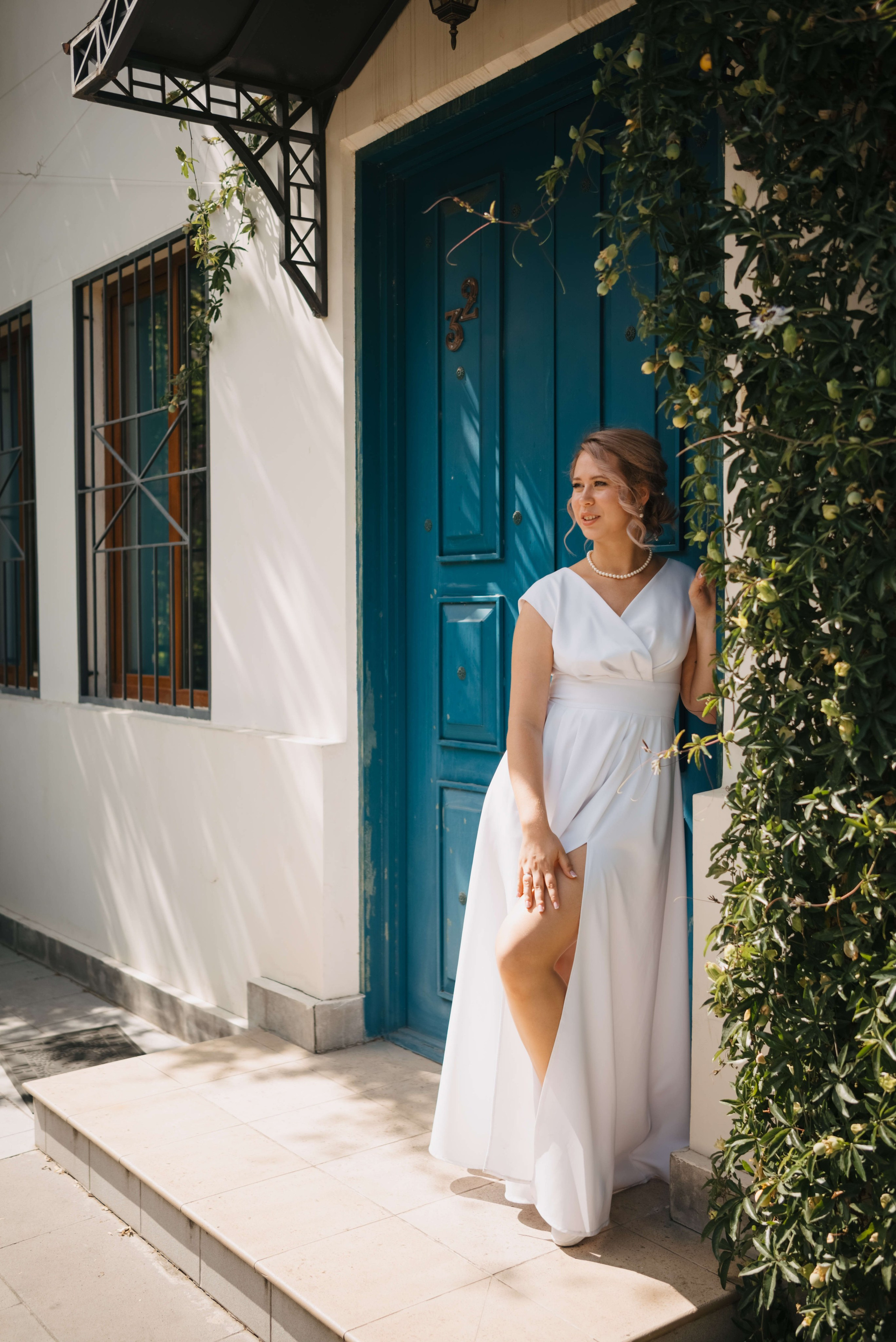 Свадебная прогулка Анны и Игоря. Портретный и свадебный фотограф в Тбилиси • xeniqo