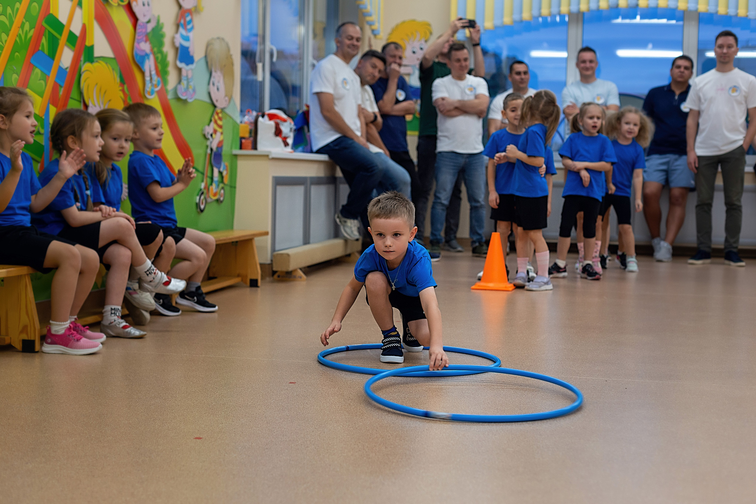 День пап в детском саду_2024. Семейный фотограф в Санкт-Петербурге
