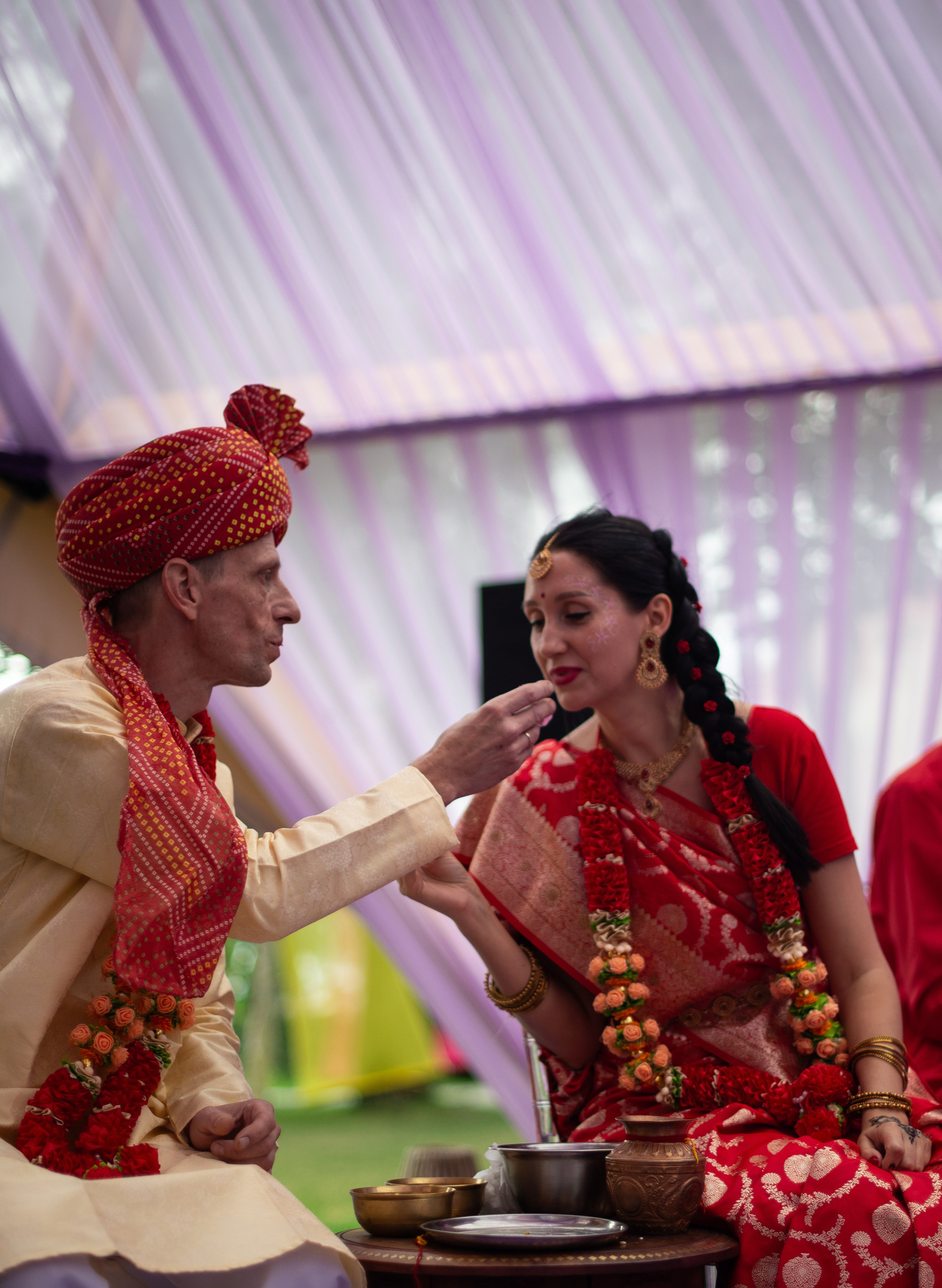 Свадьба в ведической традиции на фестивале День Индии 2025. Victoria Radjevna Репортажный Фотограф — Видеограф Москва • Санкт-Петербург