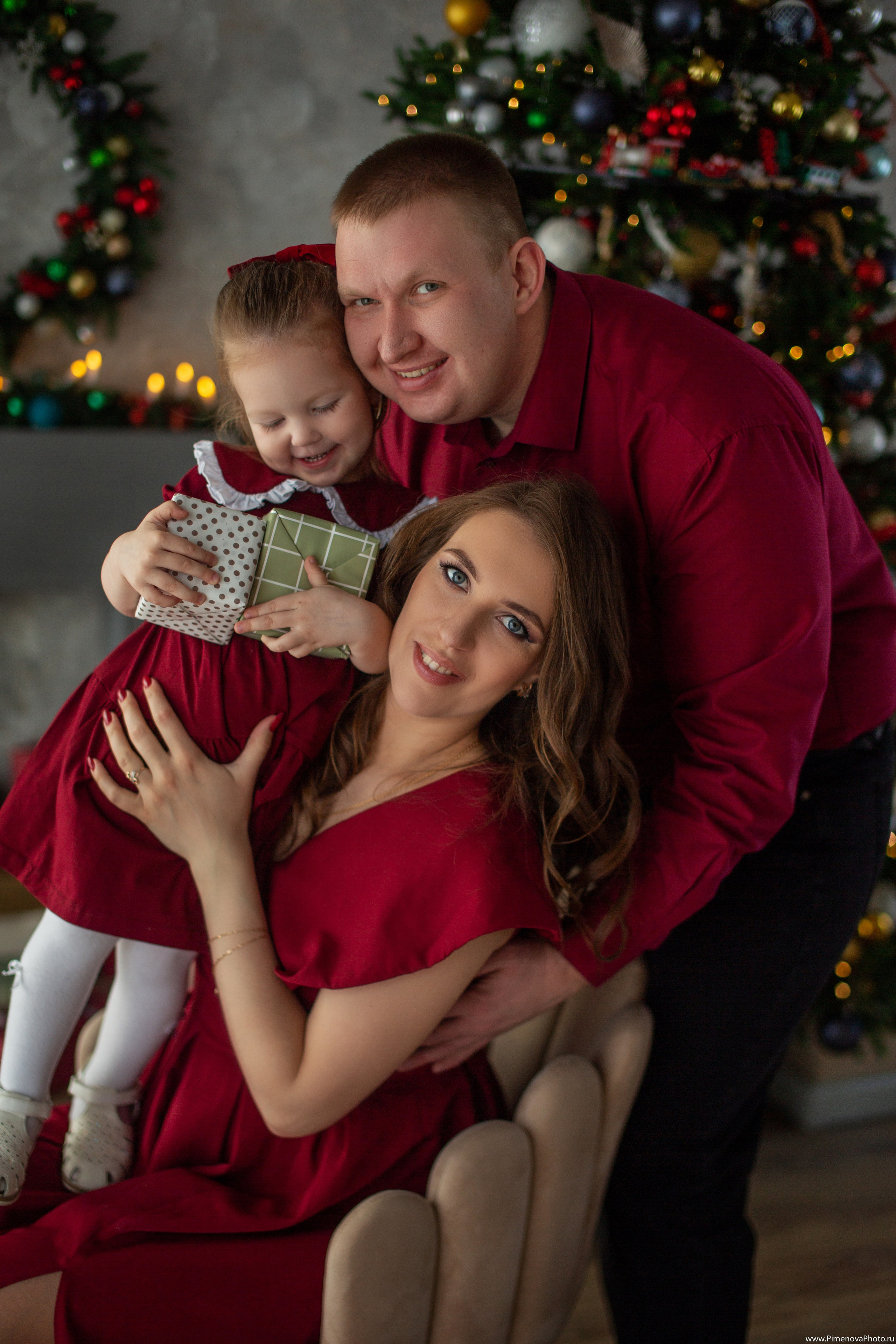 Новогодняя сказка Есении, 2024. Семейный и детский фотограф в Петрозаводске