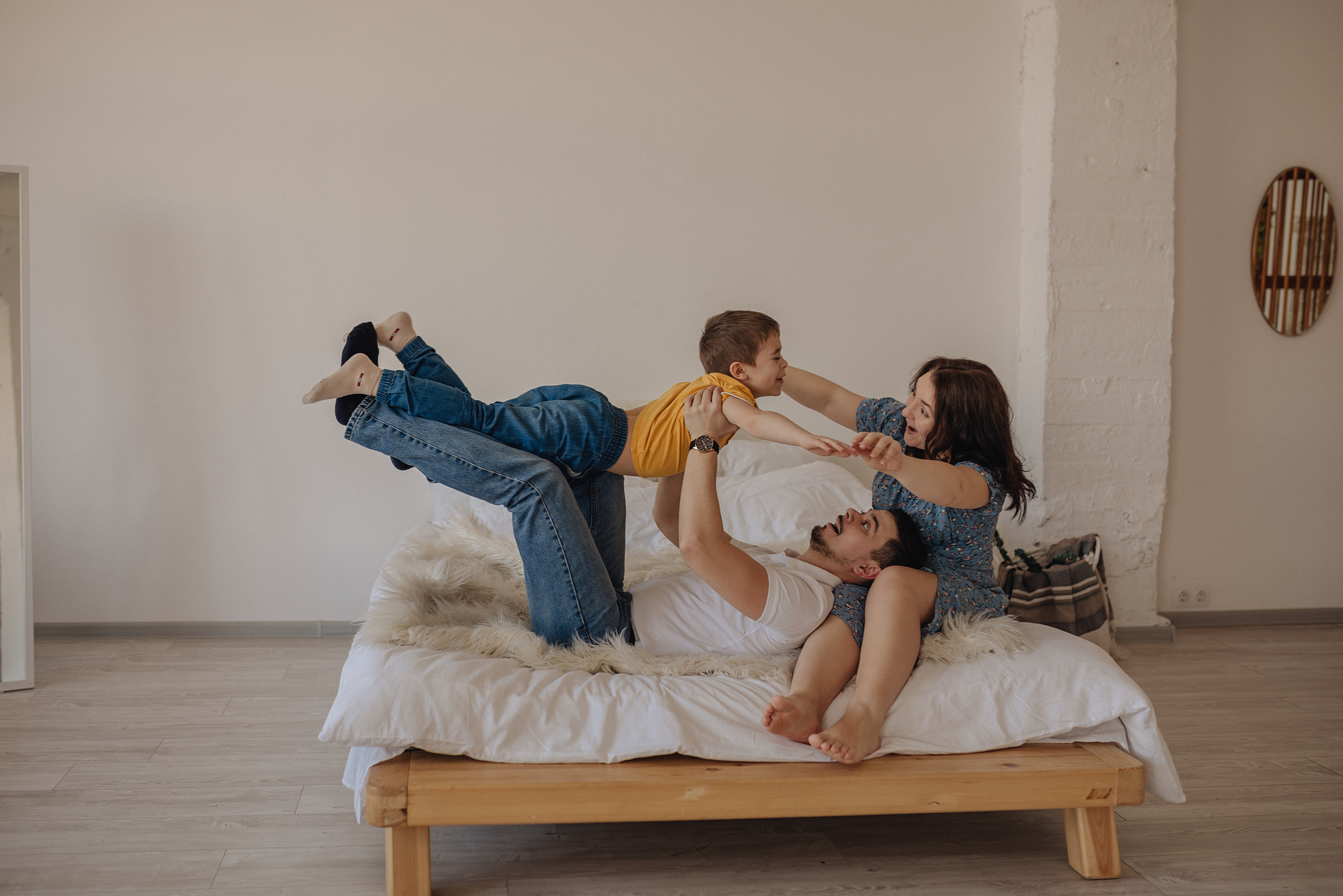 Александр, Анна, Даня. Семейная фотосессия. Свадебный фотограф в Санкт-Петербурге Блинкова Екатерина