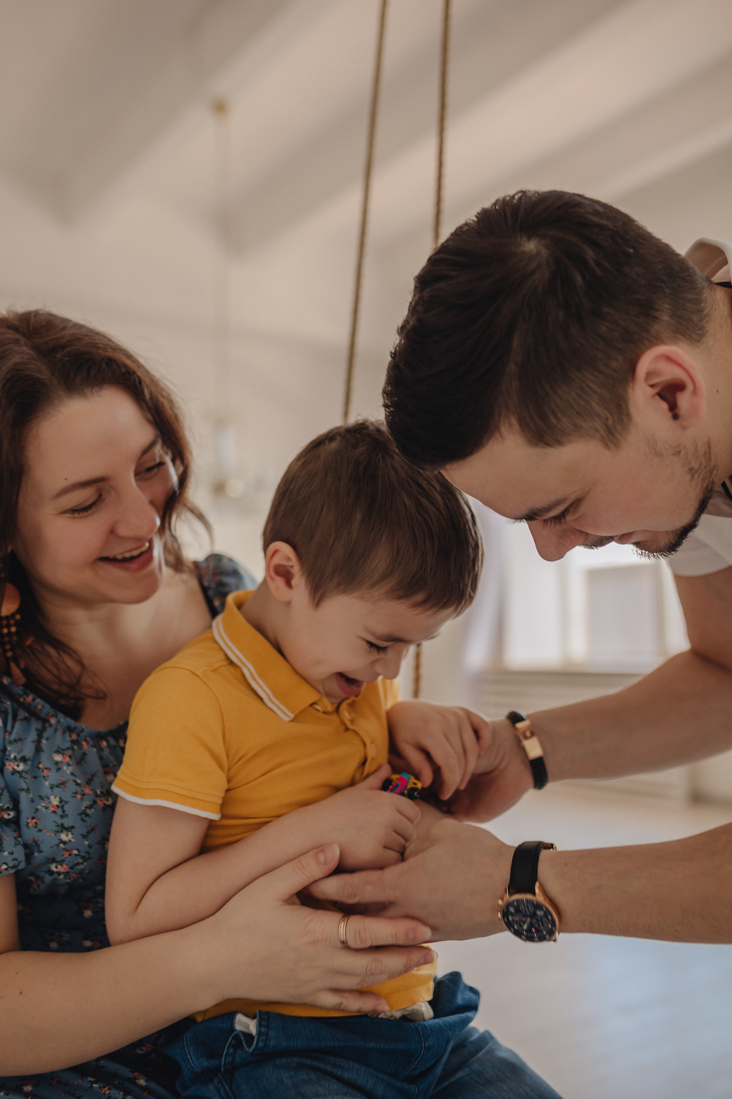 Александр, Анна, Даня. Семейная фотосессия. Свадебный фотограф в Санкт-Петербурге Блинкова Екатерина