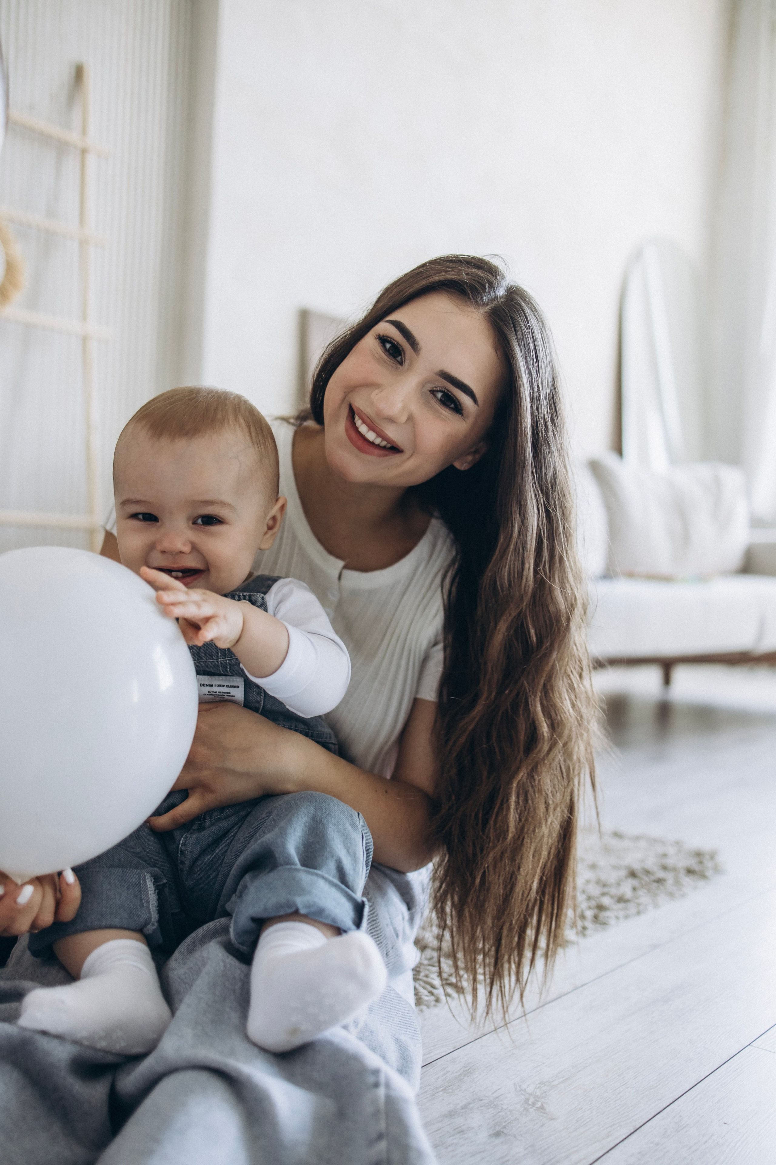 Фотосессия на годик. Ньюборн фотограф в Москве Чернова Анна — профессиональные фотосессии новорожденных в Москве на дому
