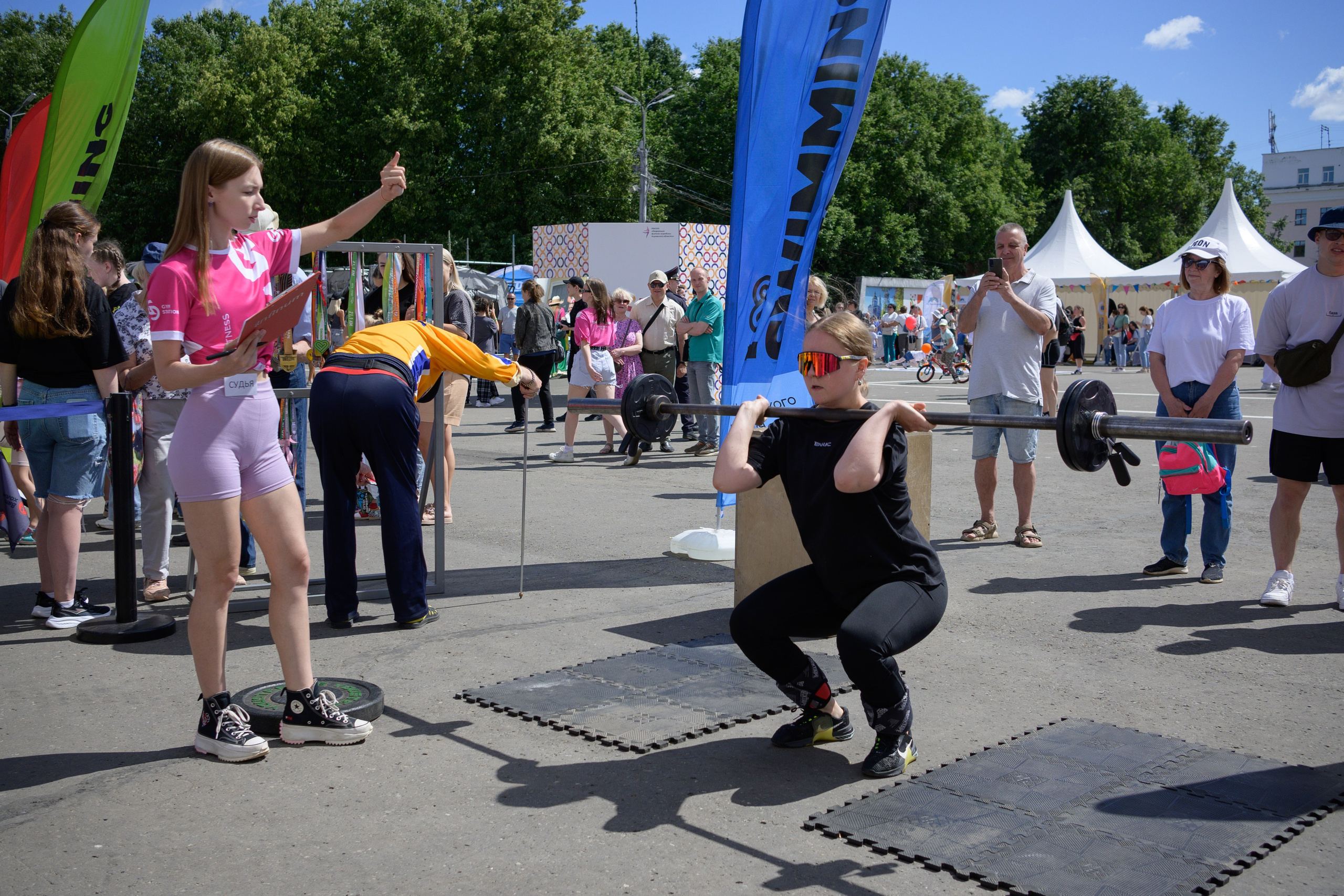 Семейный фитнес-фестиваль «Живи ярко»