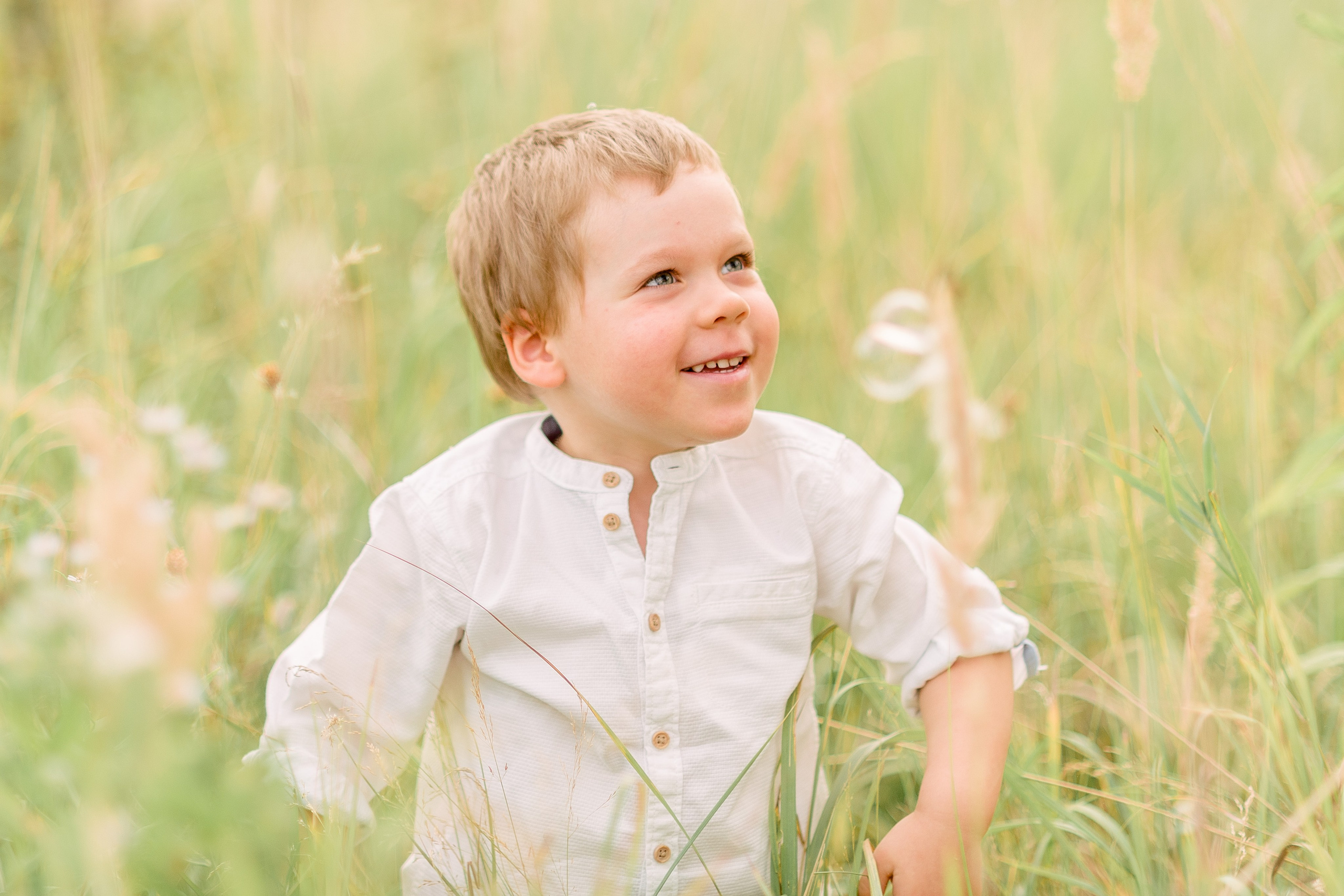 В поле. Фотограф Юлия Попова