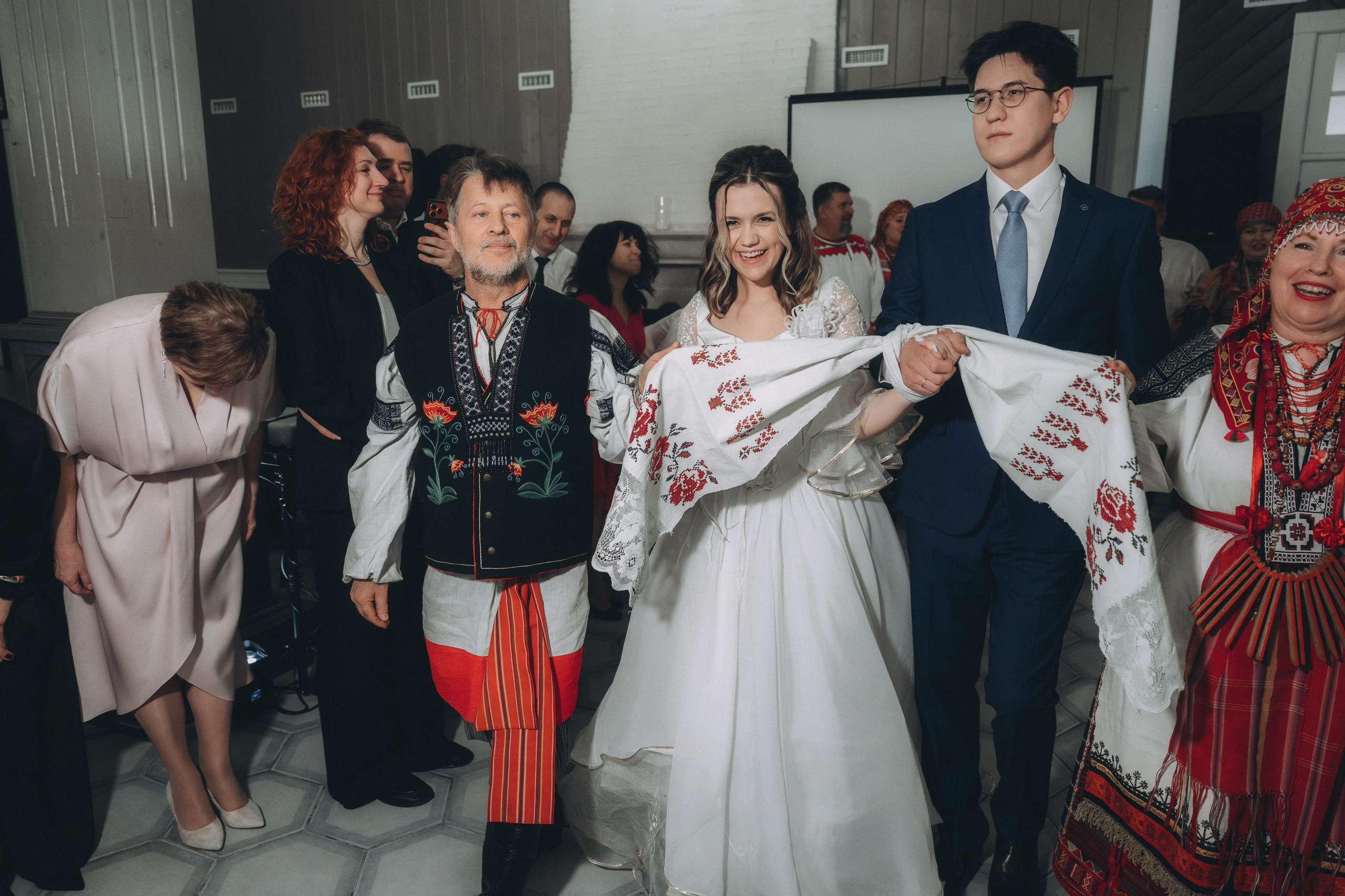 Свадебная серия со съемок банкета