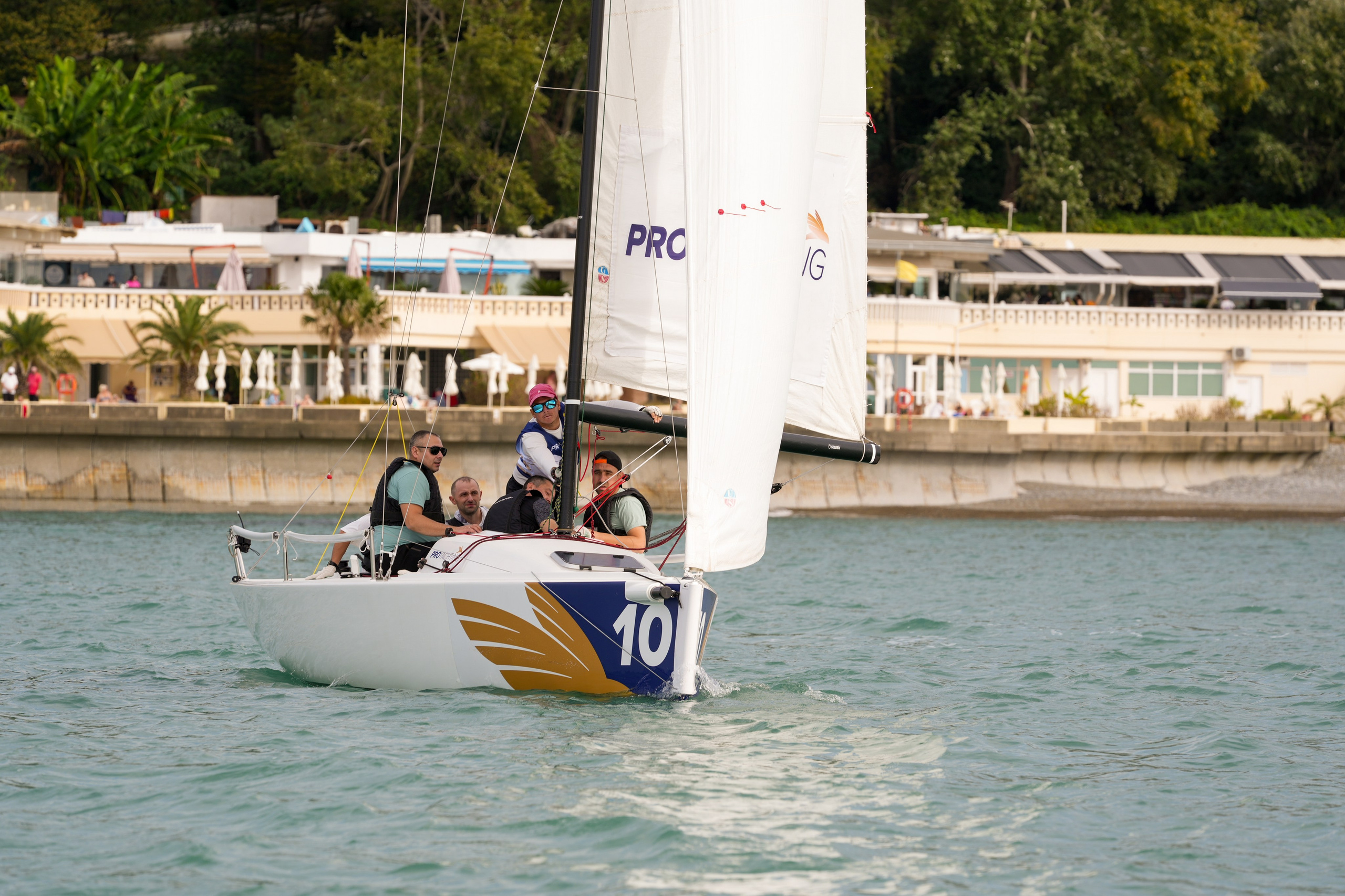 Яхтенная регата для компании Агрегатка. Репортажный фотограф в Красной Поляне и Сочи Павлюченко Екатерина