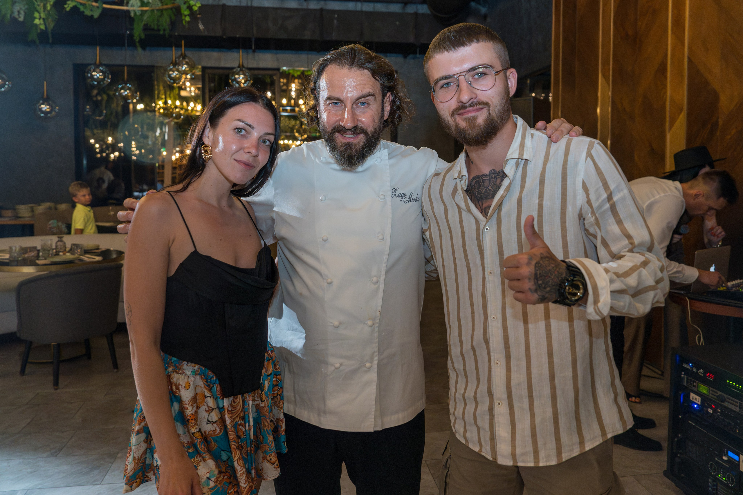 Гастрономический ужин «Лесная Италия» с Мирко Дзаго в ресторане RiverSide. Репортажный фотограф в Красной Поляне и Сочи Павлюченко Екатерина