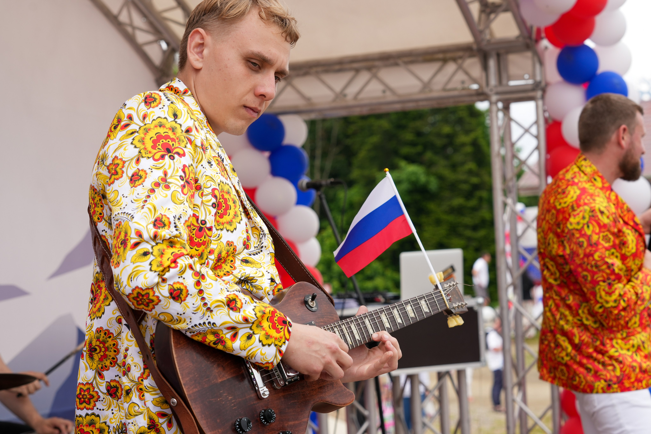 День России на курорте Газпром 2023. Репортажный фотограф в Красной Поляне и Сочи Павлюченко Екатерина