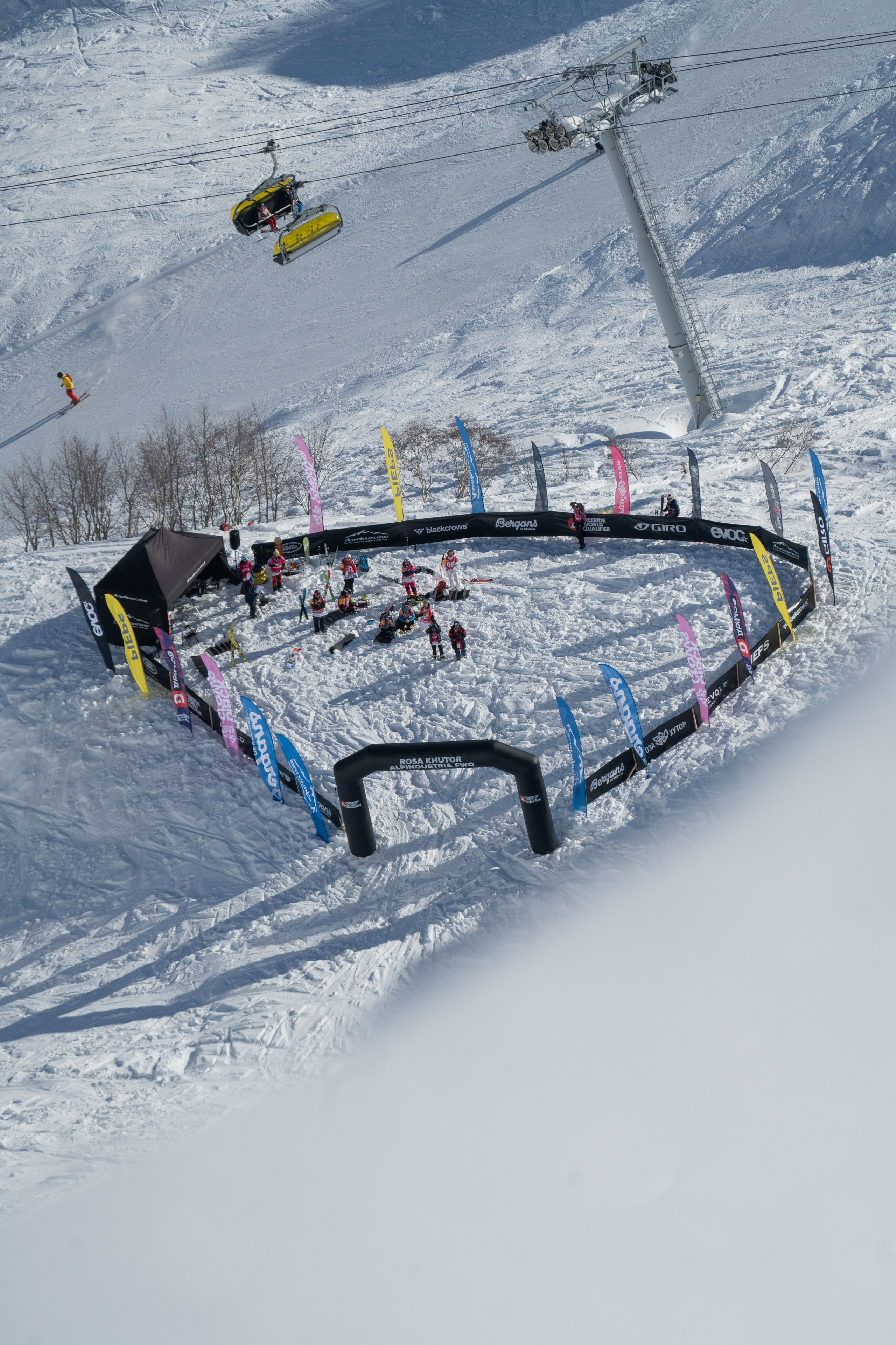 Freeride World Qualifier Rosa Khutor 2023. Репортажный фотограф в Красной Поляне и Сочи Павлюченко Екатерина