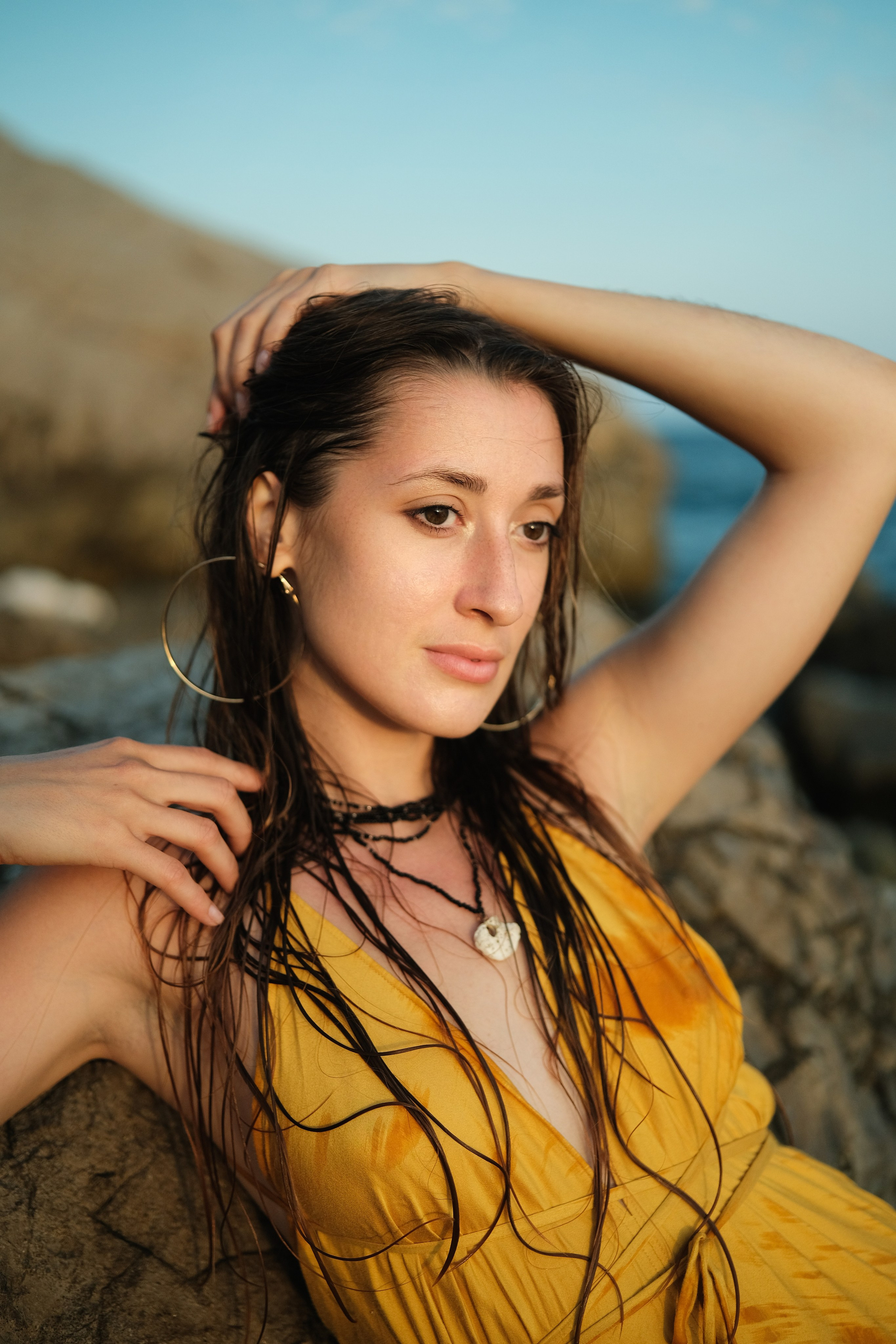 Фотосессия на закате у моря. Фотограф Севастополь Ялта Крым