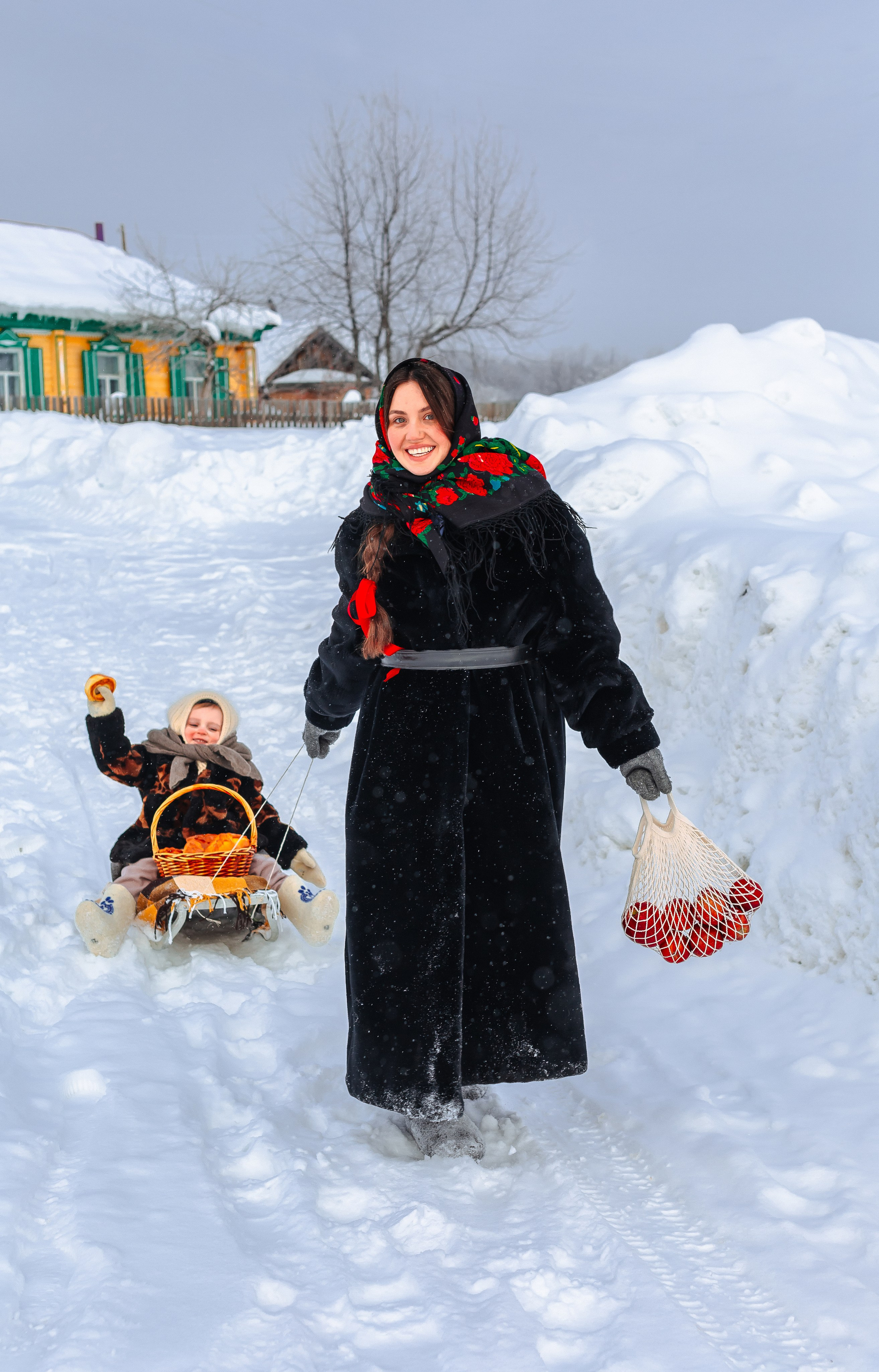 Русская зима. Семейный и свадебный фотограф в Бугуруслане Екатерина Ронжина