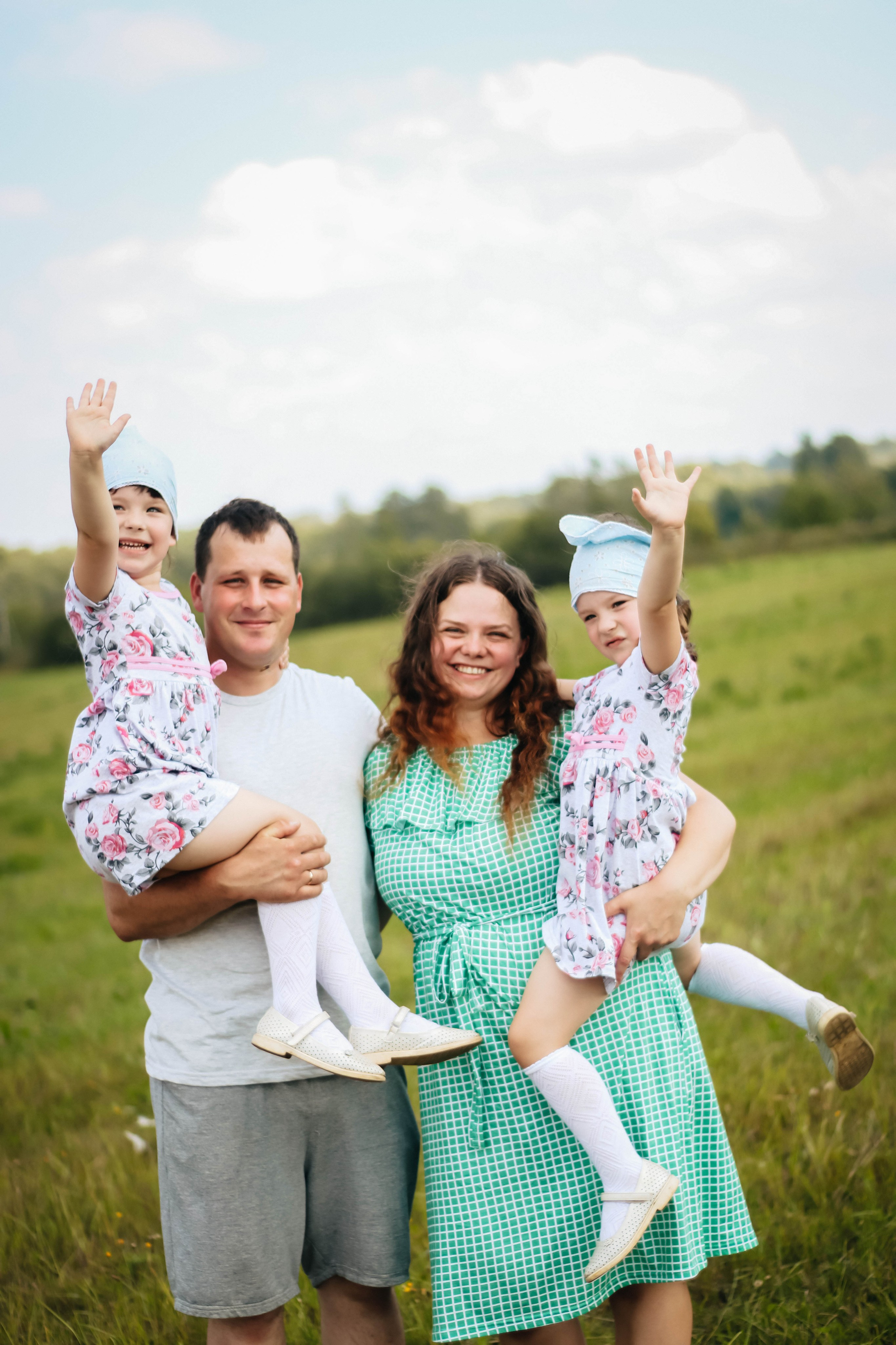 Семья Поплышевых. Фотограф Дарья Маташкова