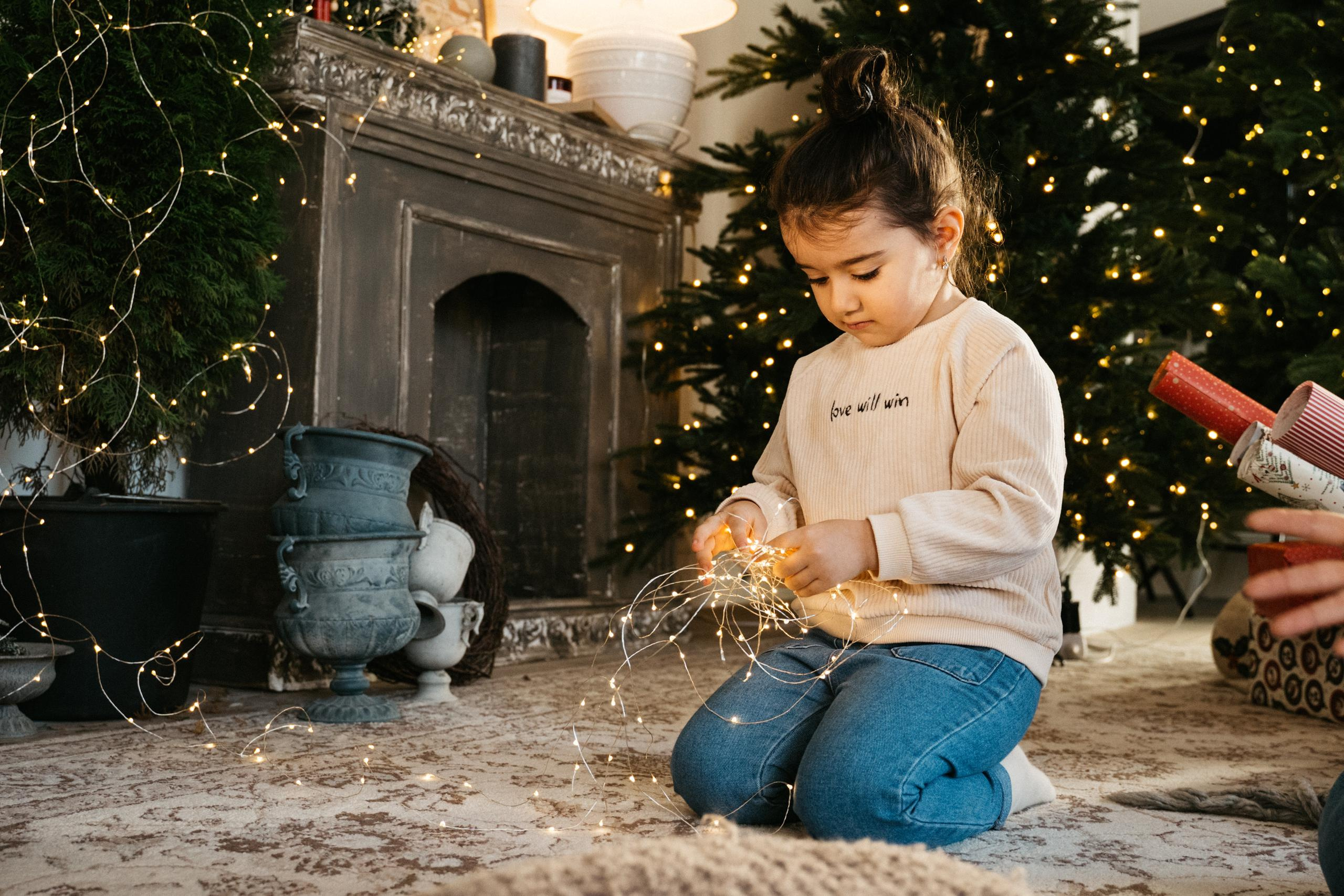 Новогодняя фотосессия для Джульетты. Выпускные альбомы для детского сада и школы в Красноярске Мария Русяев