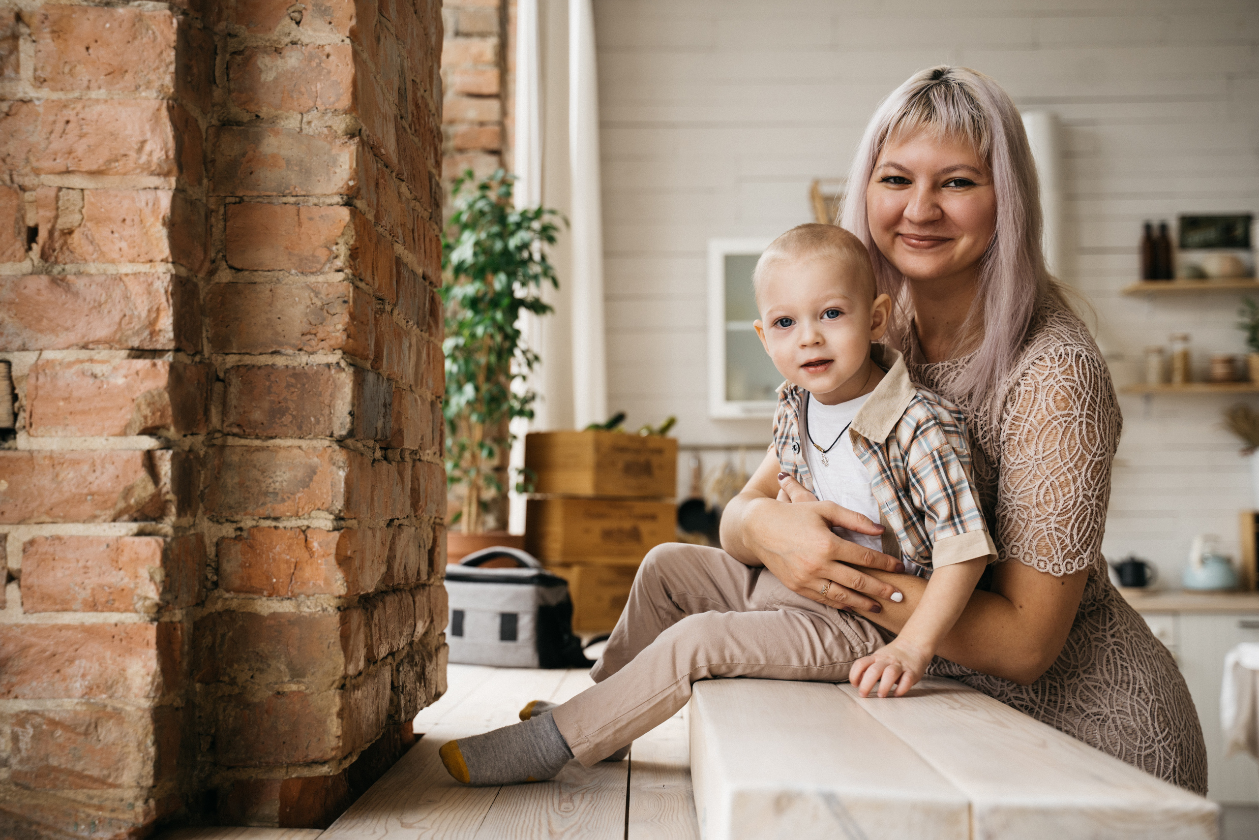 Семейная фотосессия в студии. Выпускные альбомы для детского сада и школы в Красноярске Мария Русяев