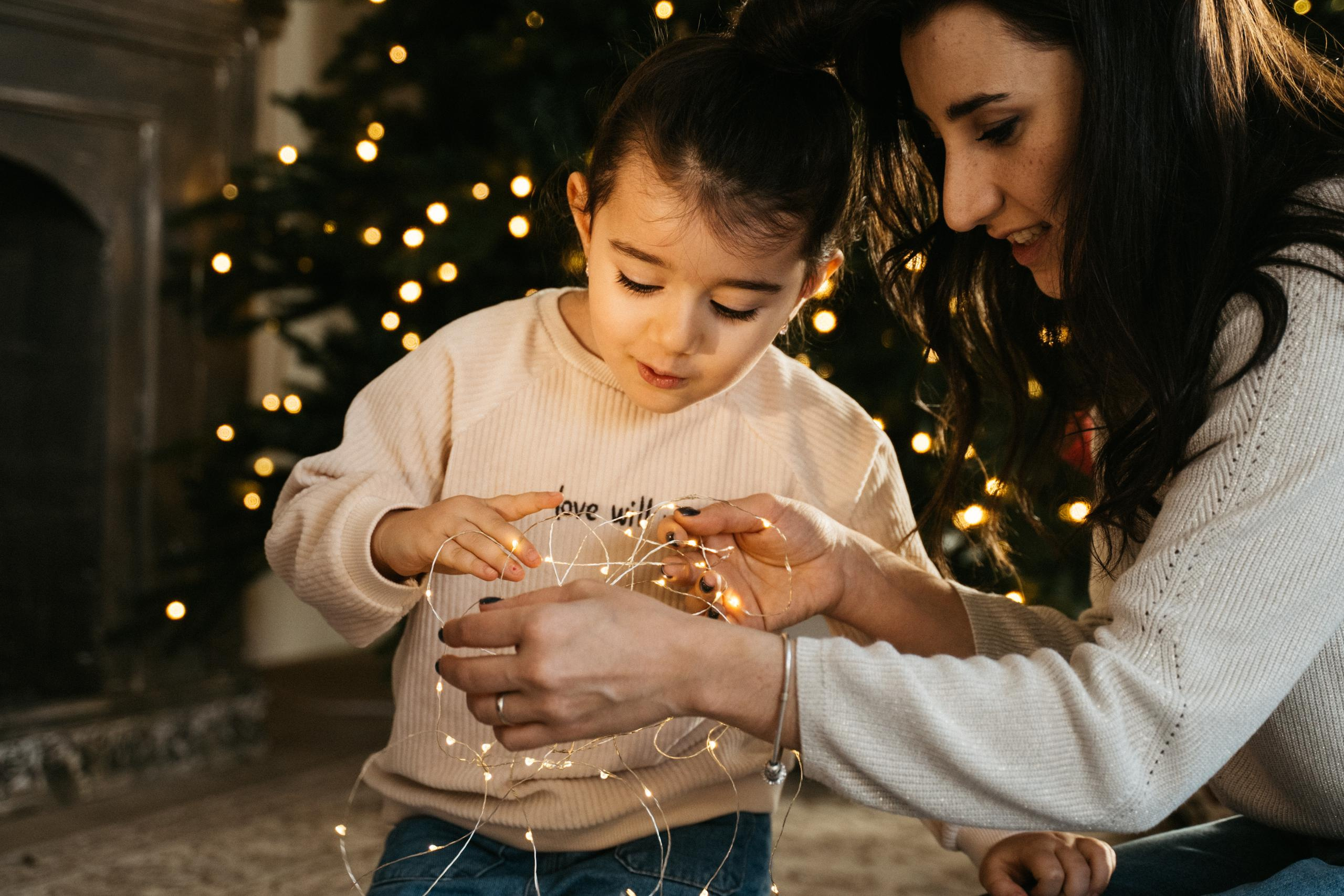 Новогодняя фотосессия для Джульетты. Выпускные альбомы для детского сада и школы в Красноярске Мария Русяев