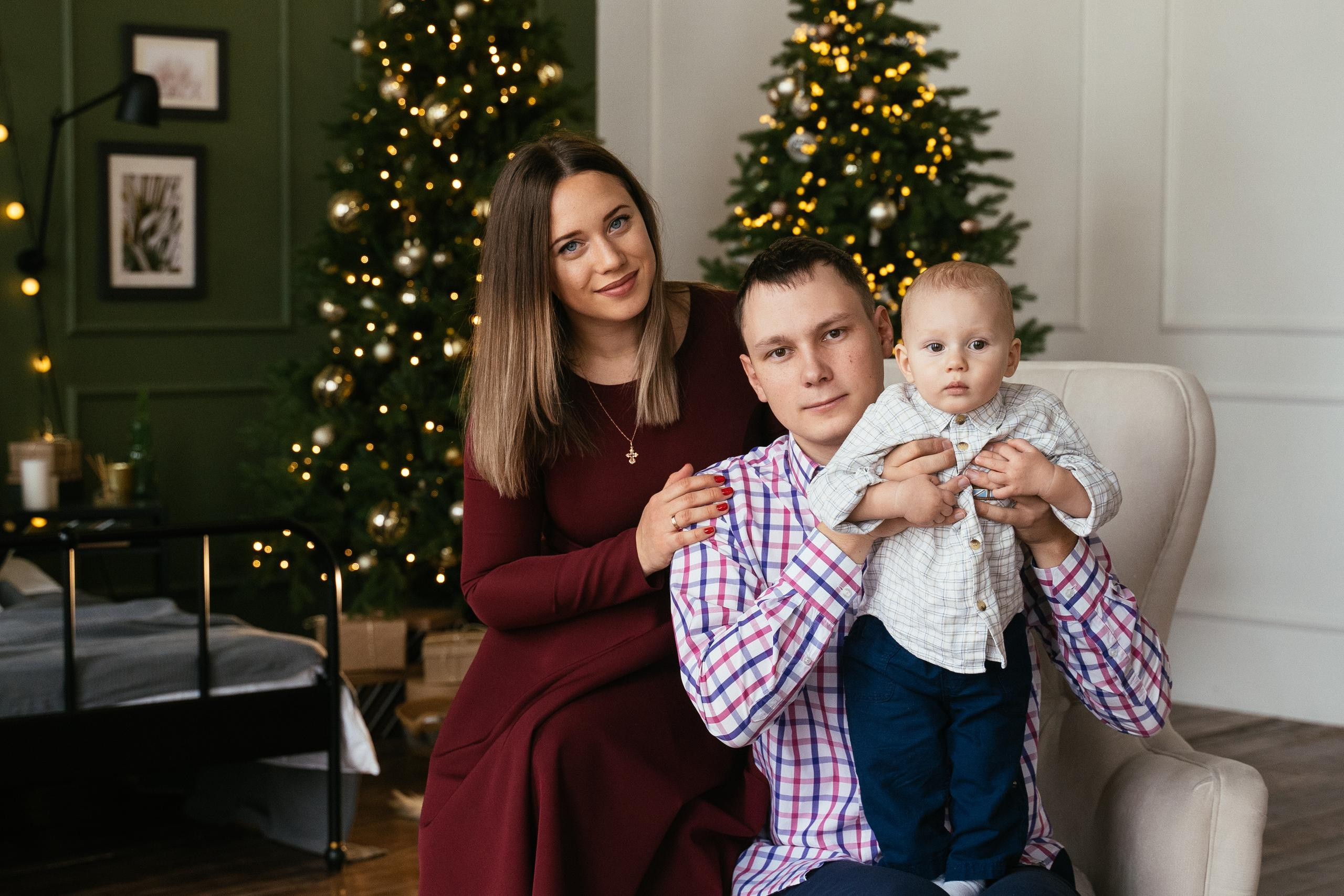 Семейная фотосессия. Выпускные альбомы для детского сада и школы в Красноярске Мария Русяев