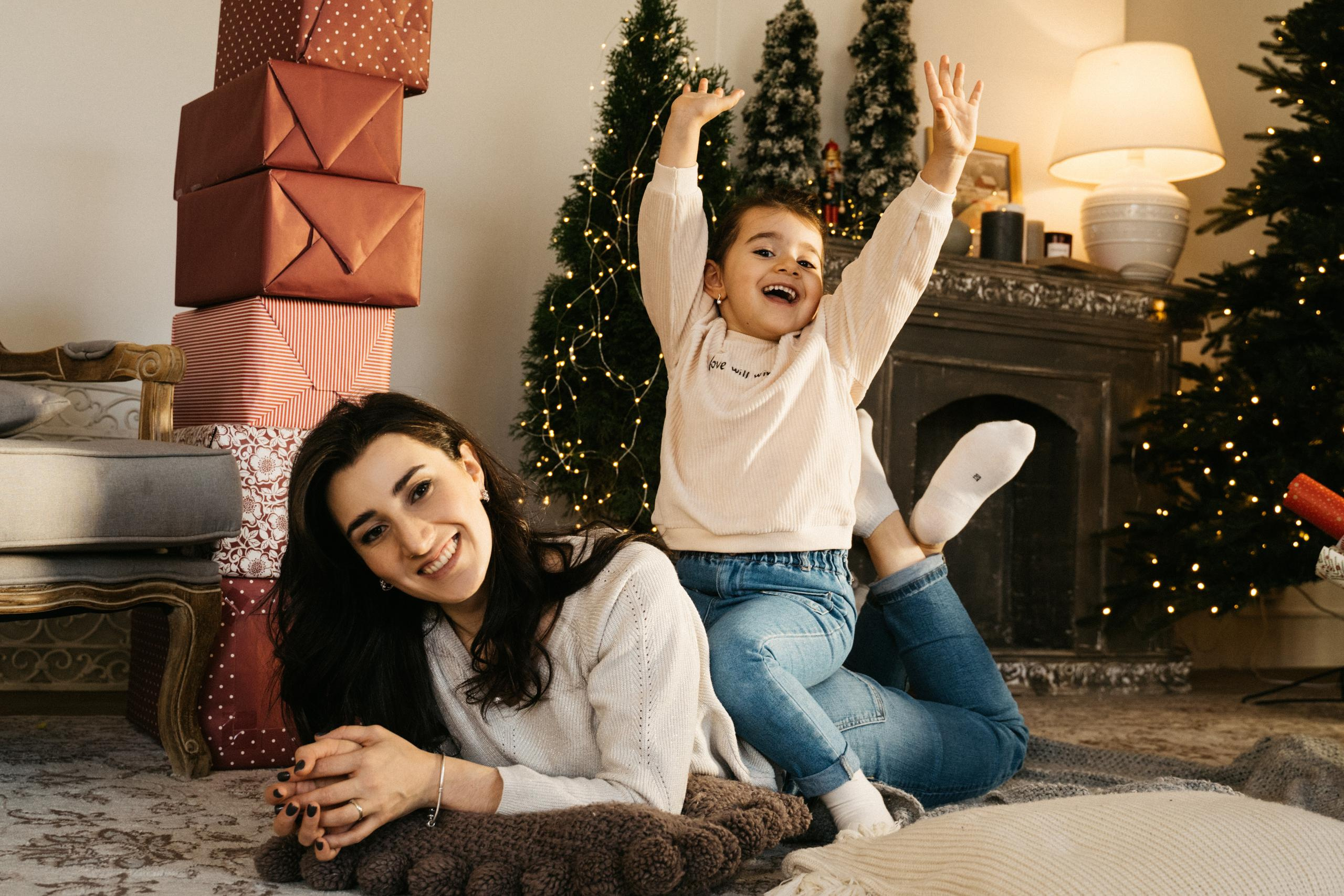 Новогодняя фотосессия для Джульетты. Выпускные альбомы для детского сада и школы в Красноярске Мария Русяев