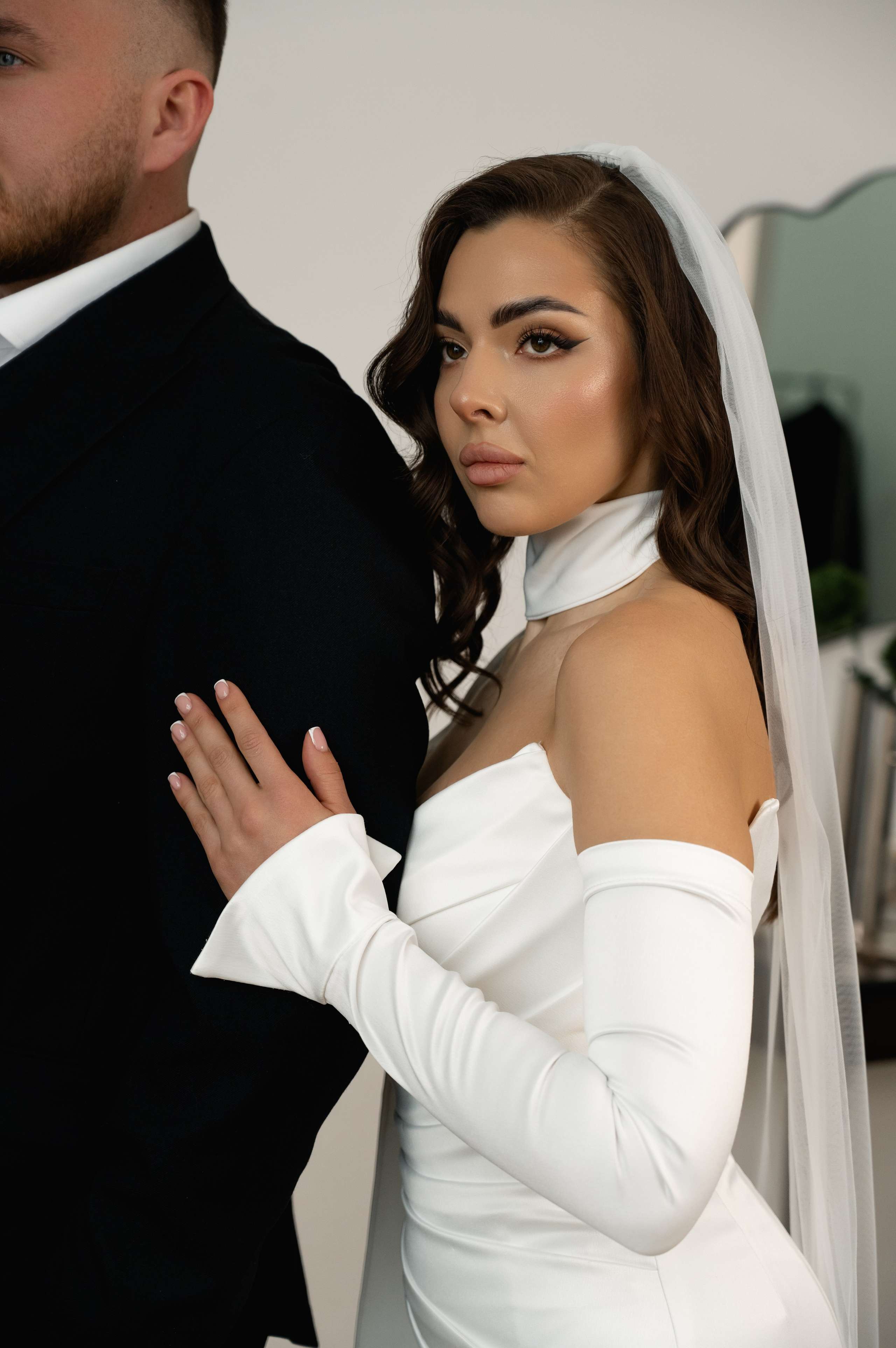 Свадебная фотосессия в студии. Свадебный и семейный фотограф в Краснодаре Алина Мельник