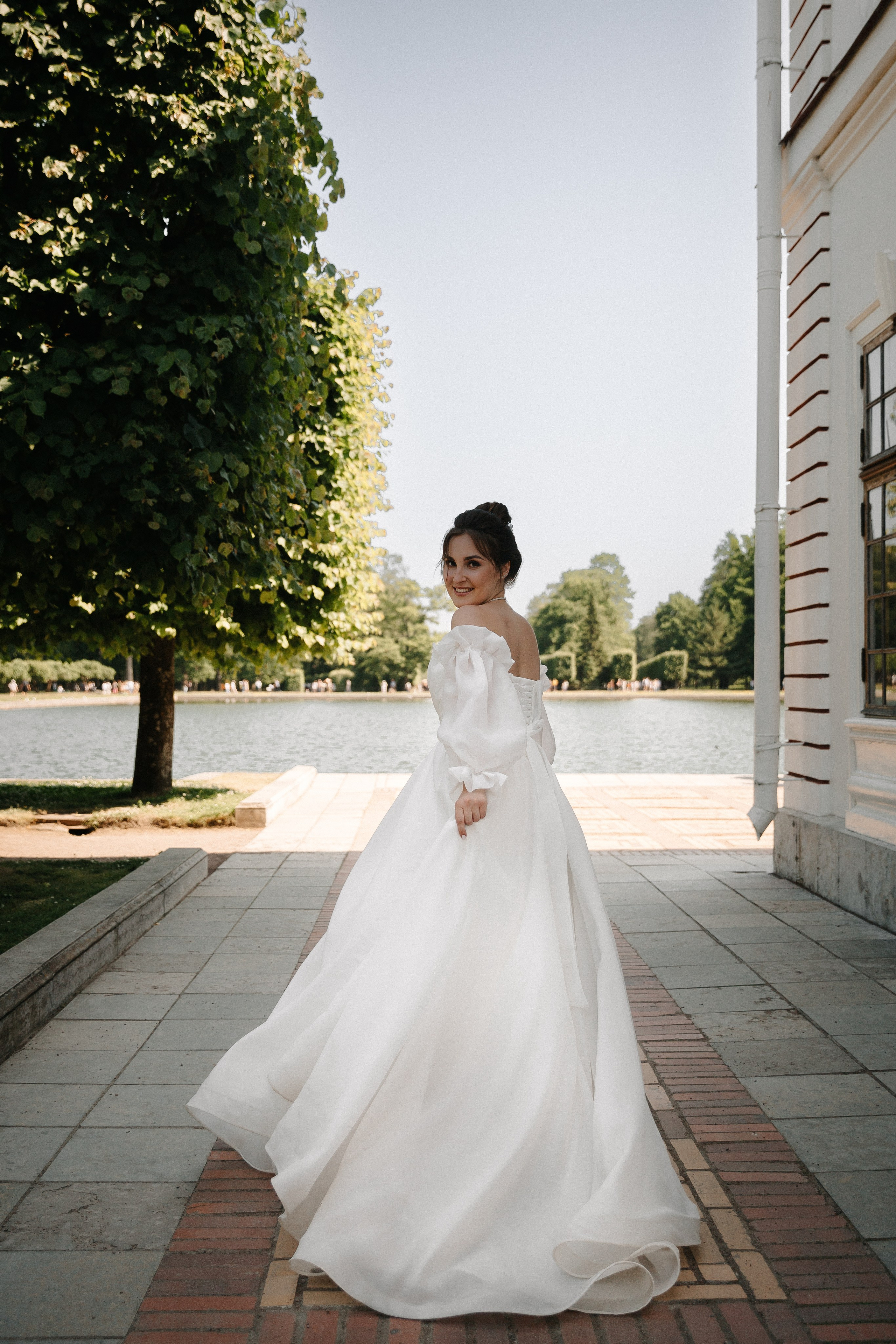 ДВОРЕЦ № 4 Петергоф | Июль, Нижний парк. Свадебный фотограф в Санкт-Петербурге Полина Корзухина