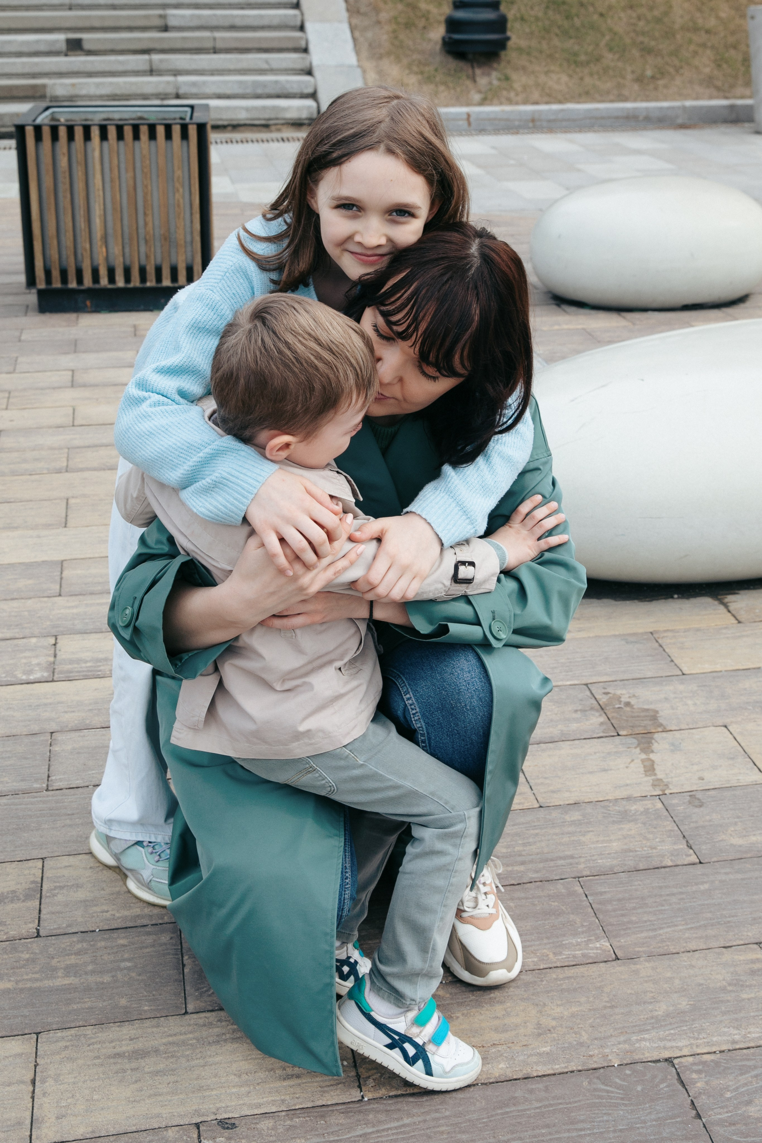 Семейная фотопрогулка. Фотограф в Москве Шаганова Нина