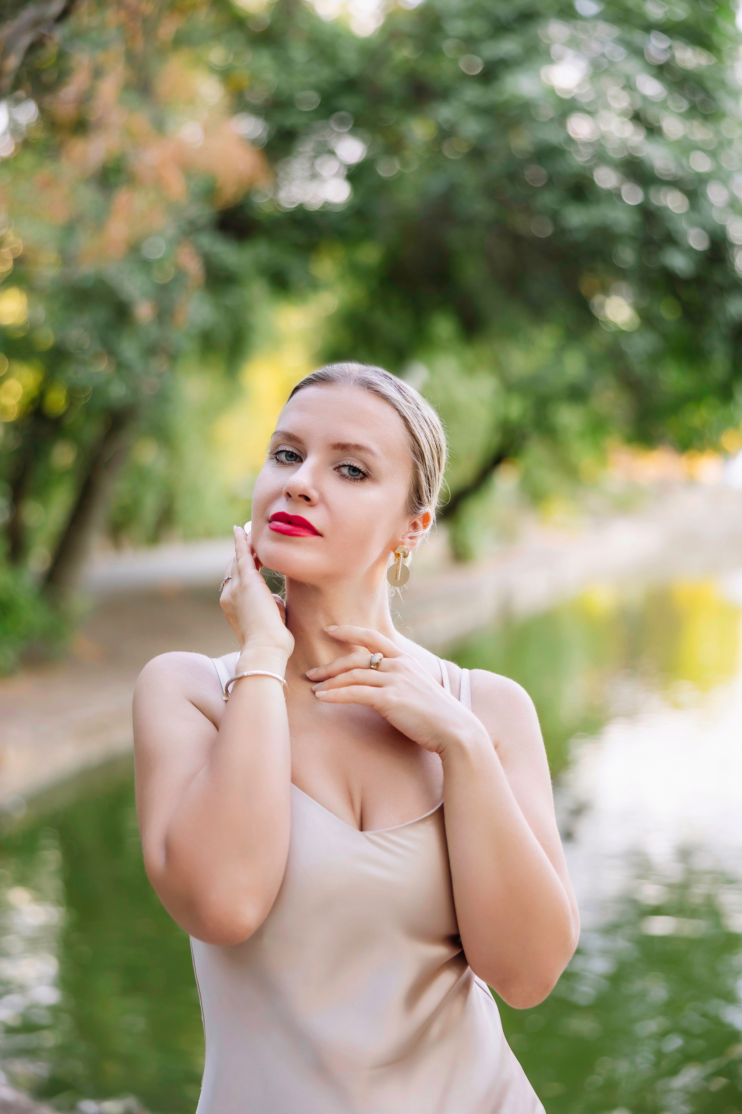 женский фотограф Анна Крылова - съёмка в парке
