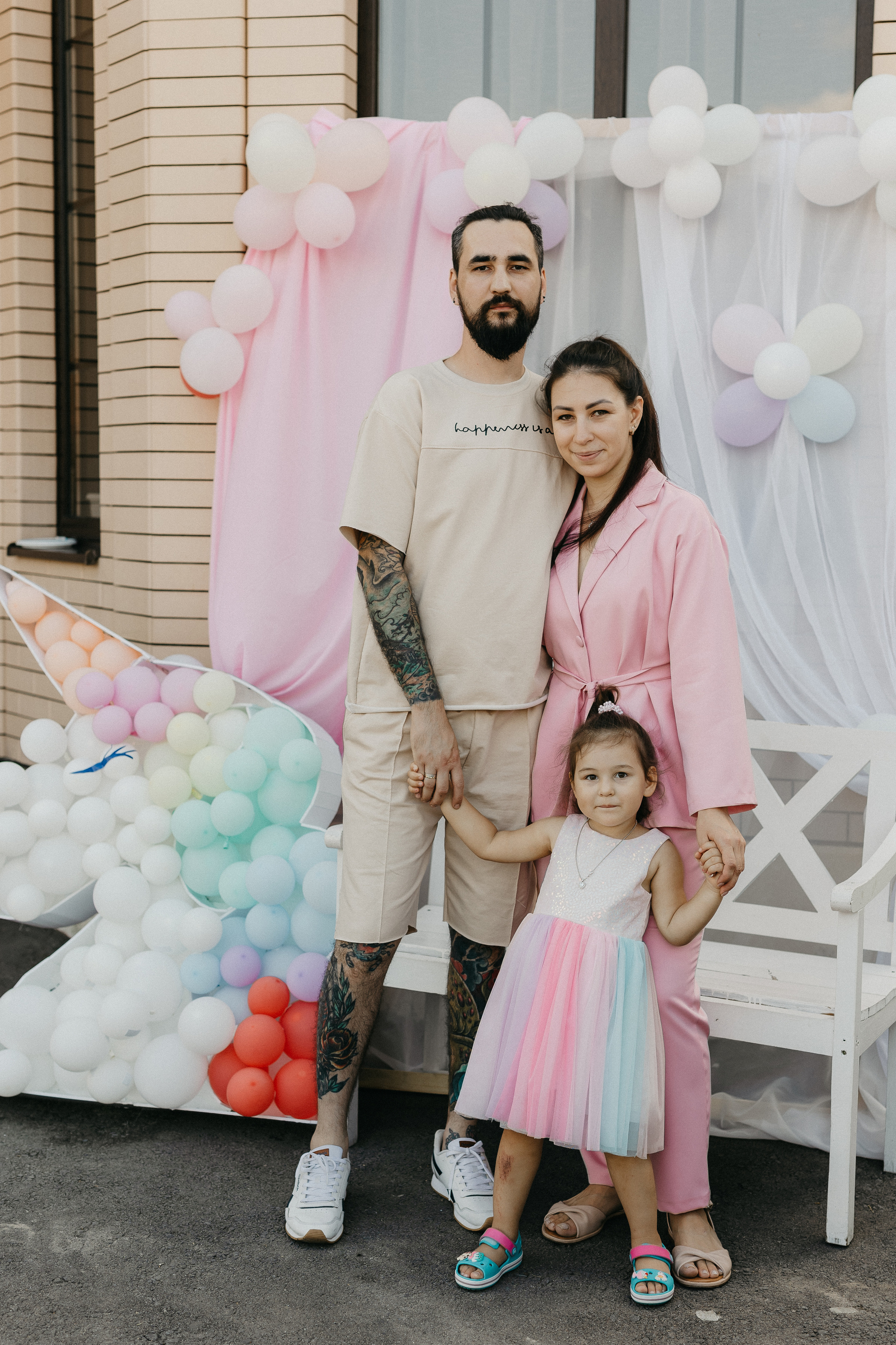 Настя и Ильдар (Карине 3 года). Семейный фотограф в г. Ростову-на-Дону Козлова Евгения