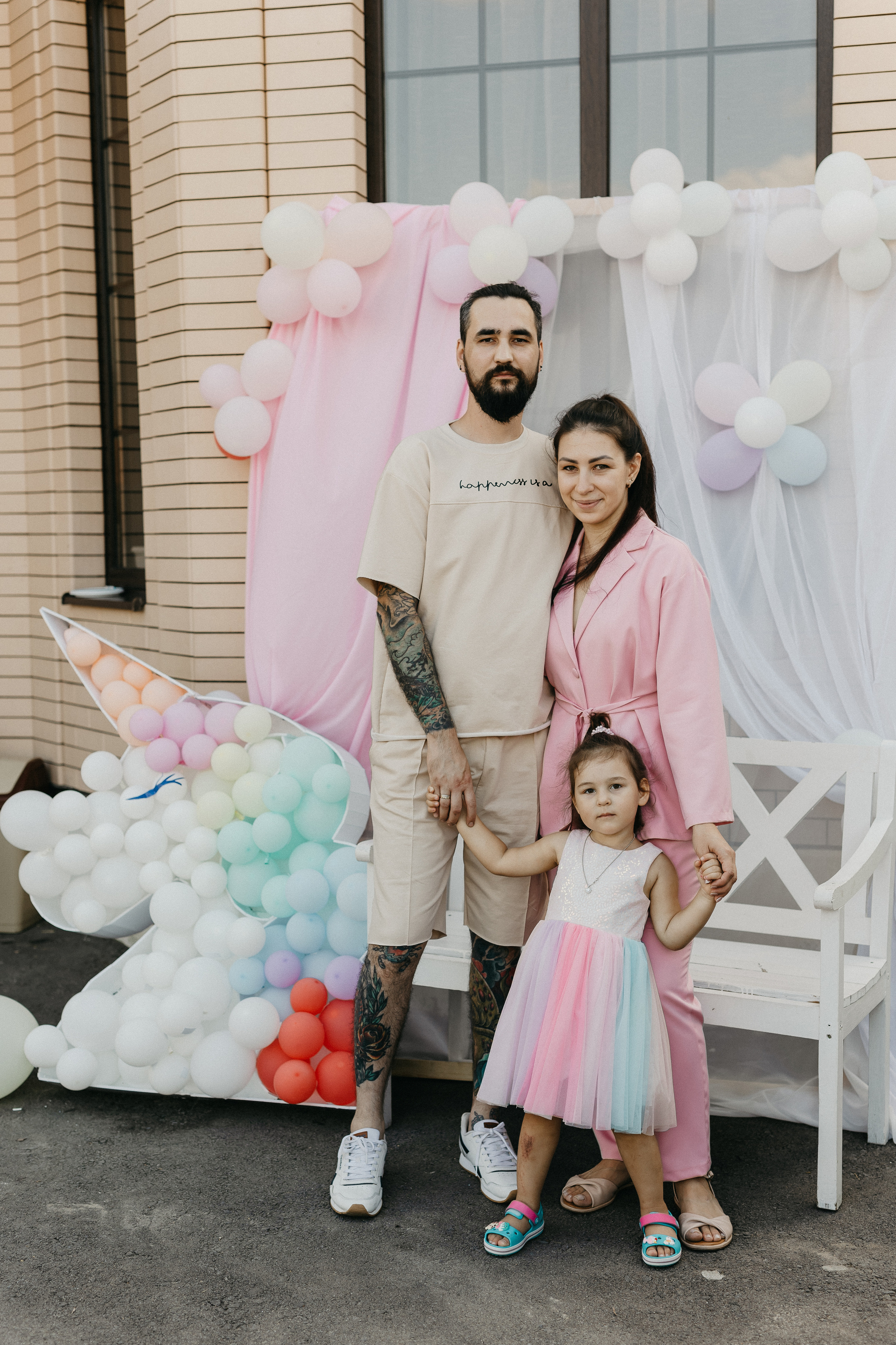 Настя и Ильдар (Карине 3 года). Семейный фотограф в г. Ростову-на-Дону Козлова Евгения