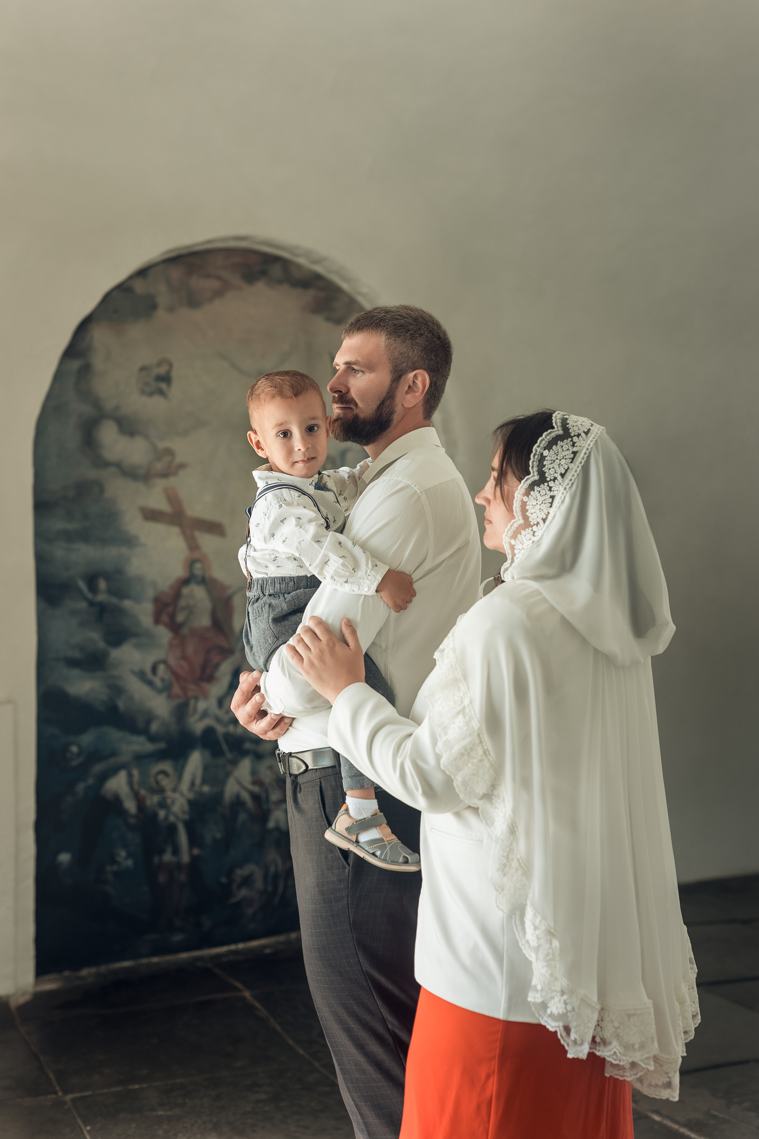 Крещение Павла. Семейный фотограф в г. Ростову-на-Дону Козлова Евгения