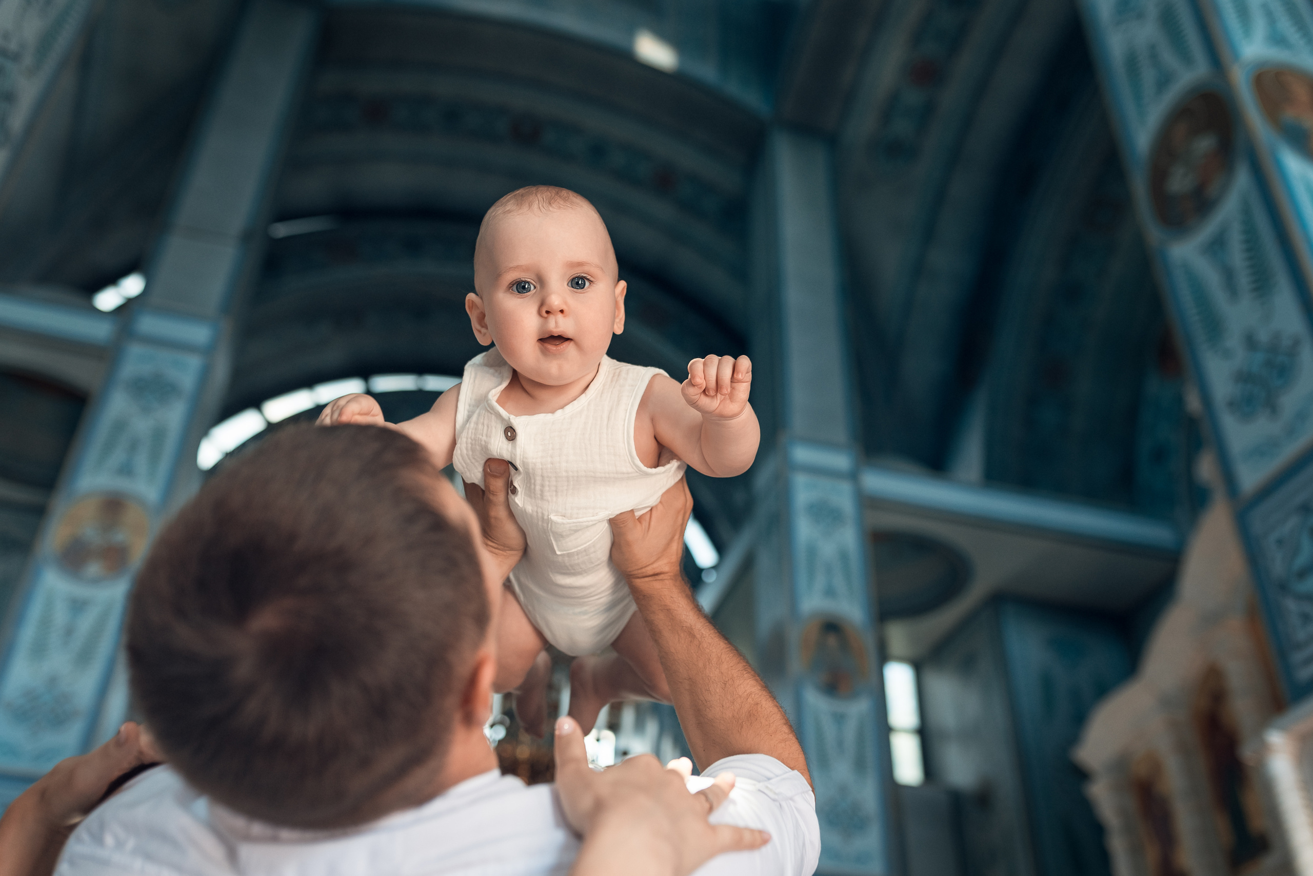 Крещение Павла. Семейный фотограф в г. Ростову-на-Дону Козлова Евгения
