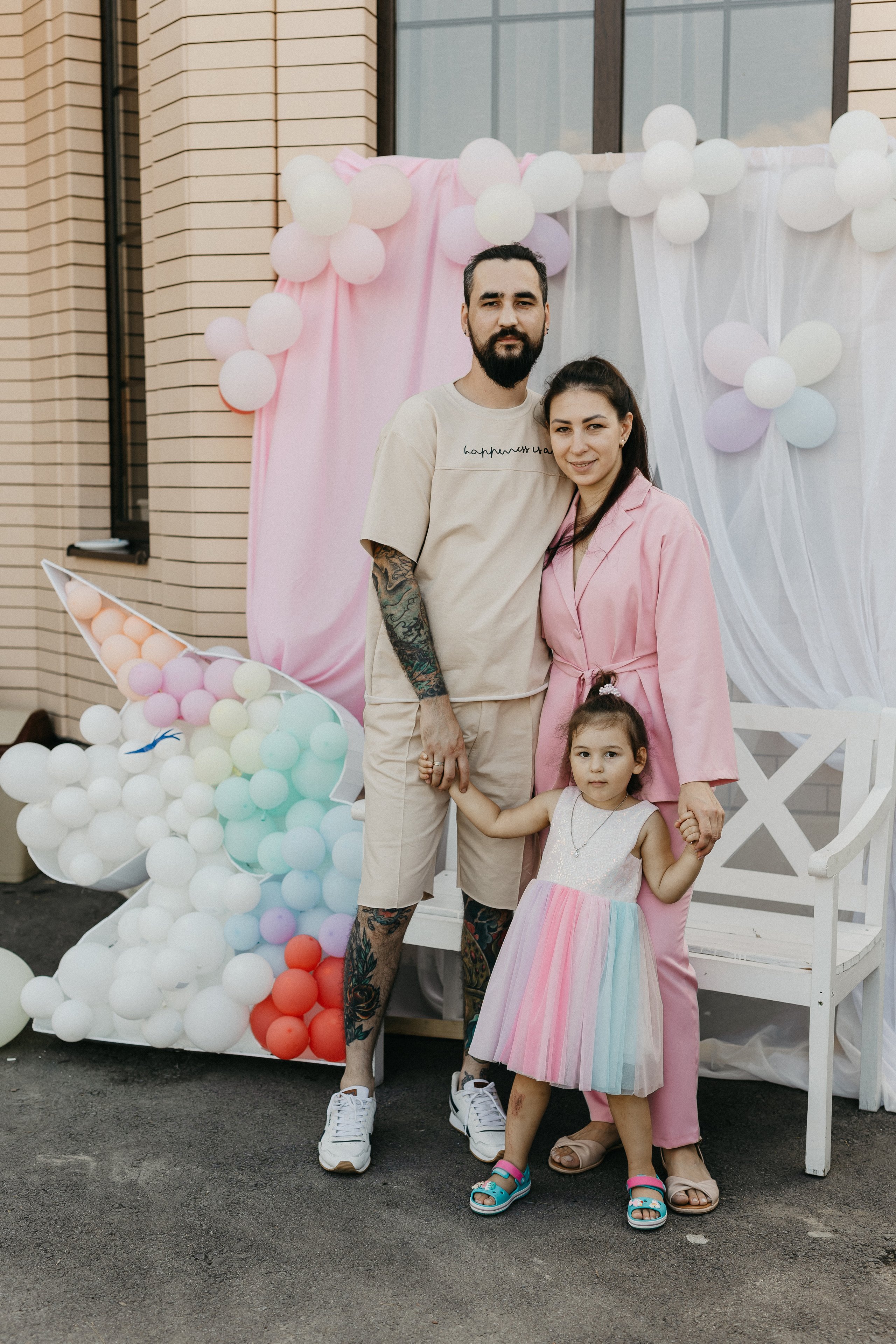 Настя и Ильдар (Карине 3 года). Семейный фотограф в г. Ростову-на-Дону Козлова Евгения