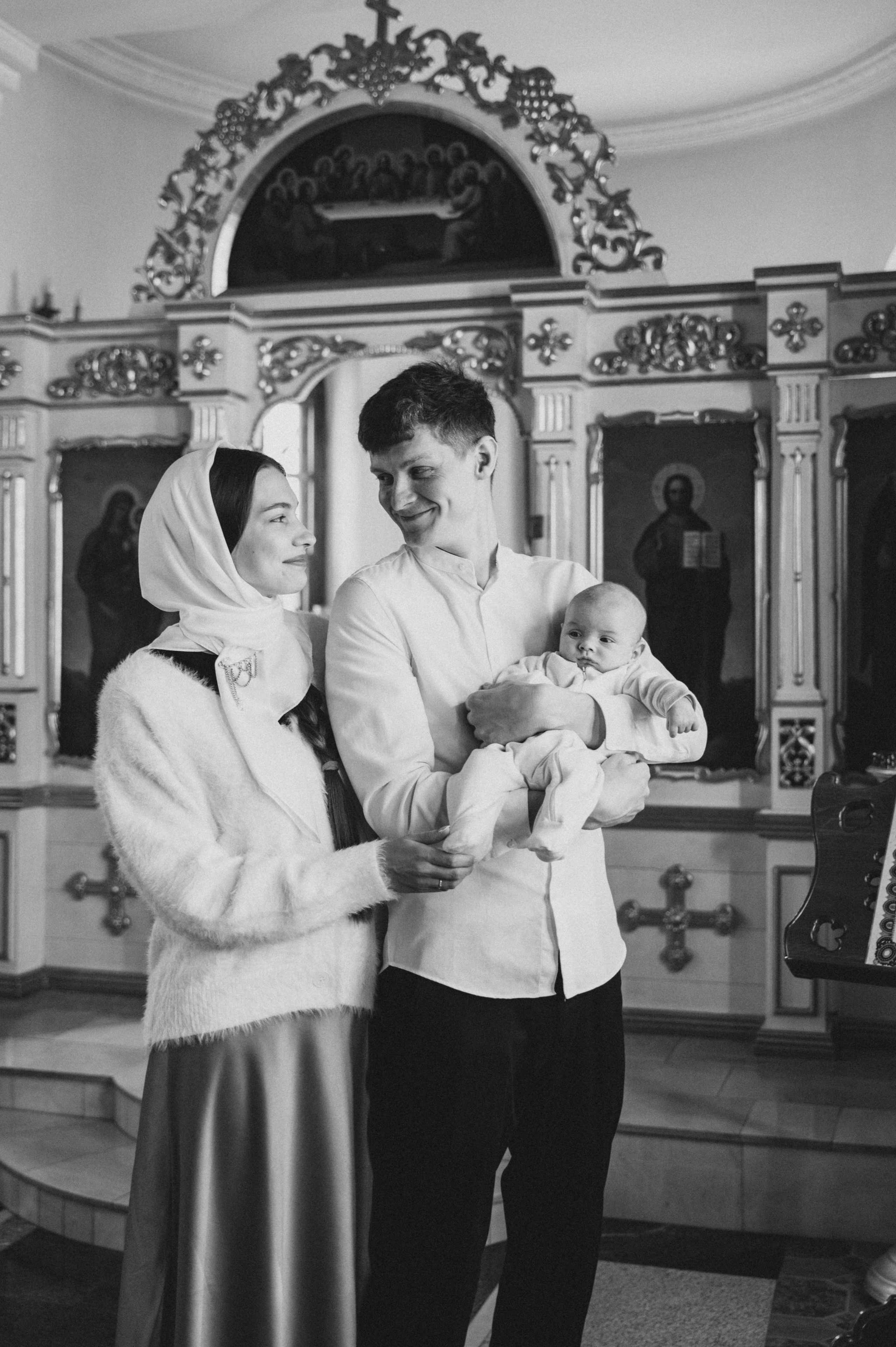 Крещение Артура (Храм Марии Магдалины). Семейный фотограф в Минске Дарья Дреко