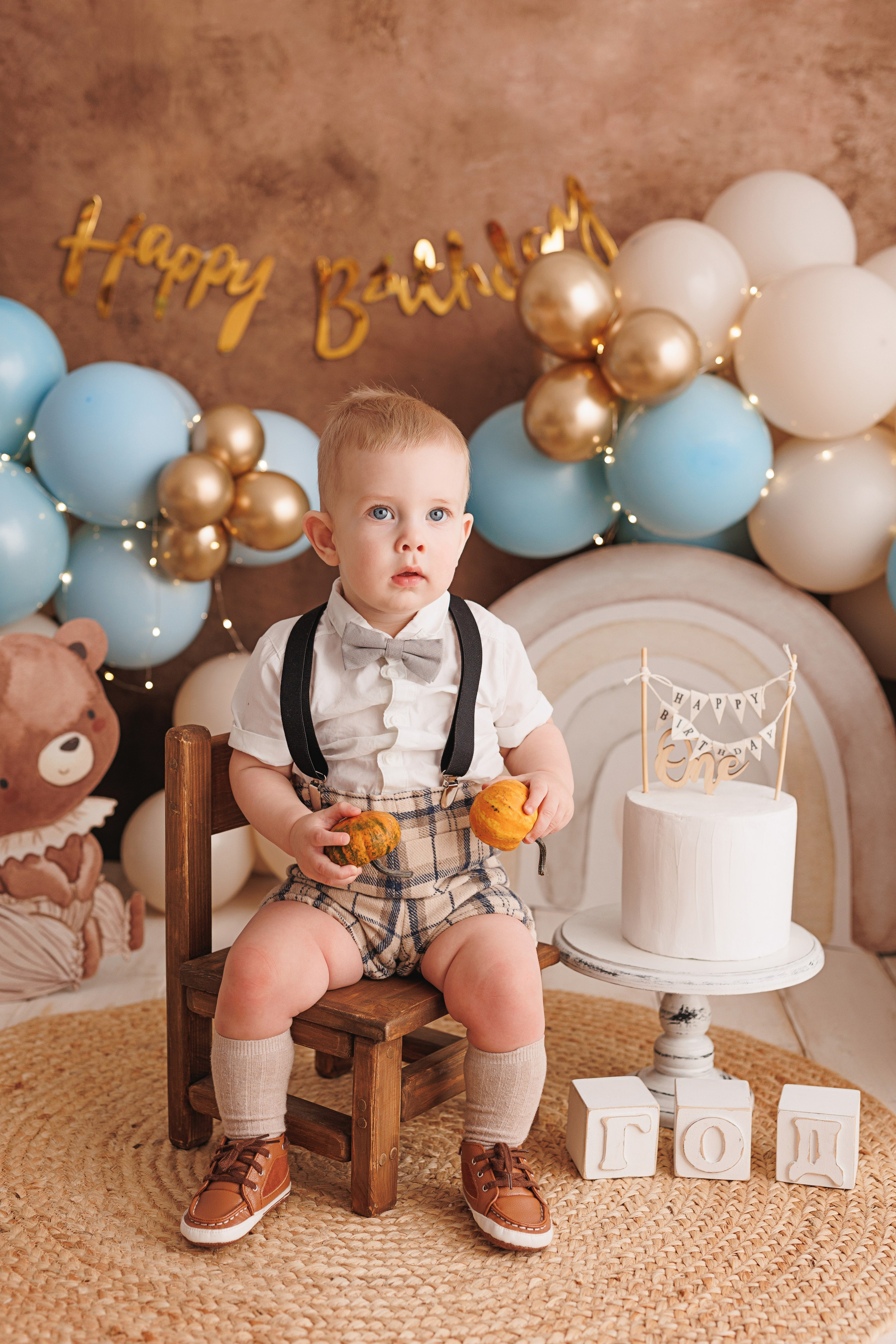 фотосессия первого годика в Краснодаре, детский фотограф 