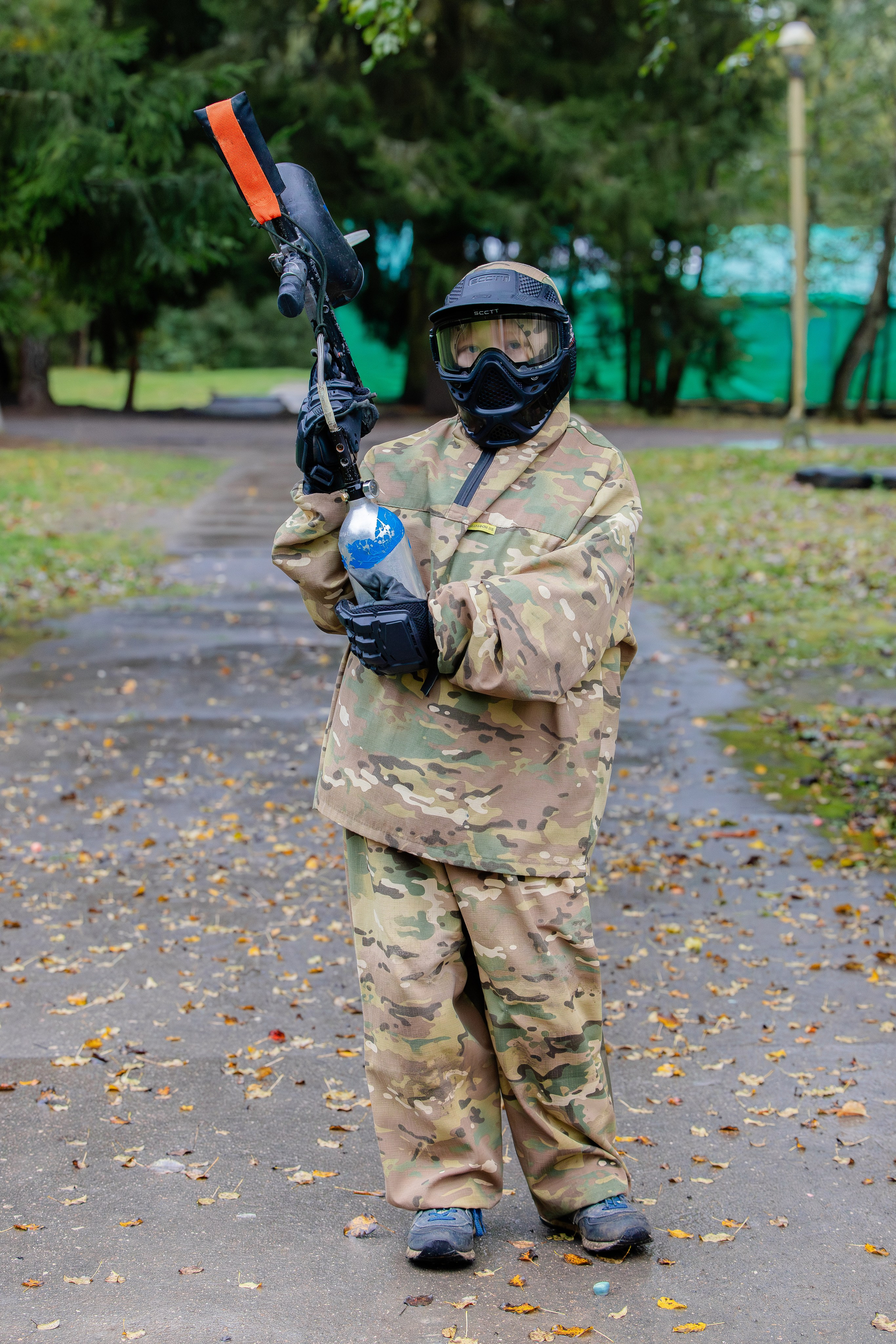 День рождения в пейнтбольном клубе Зарница. Фотограф и режиссер Московко Екатерина