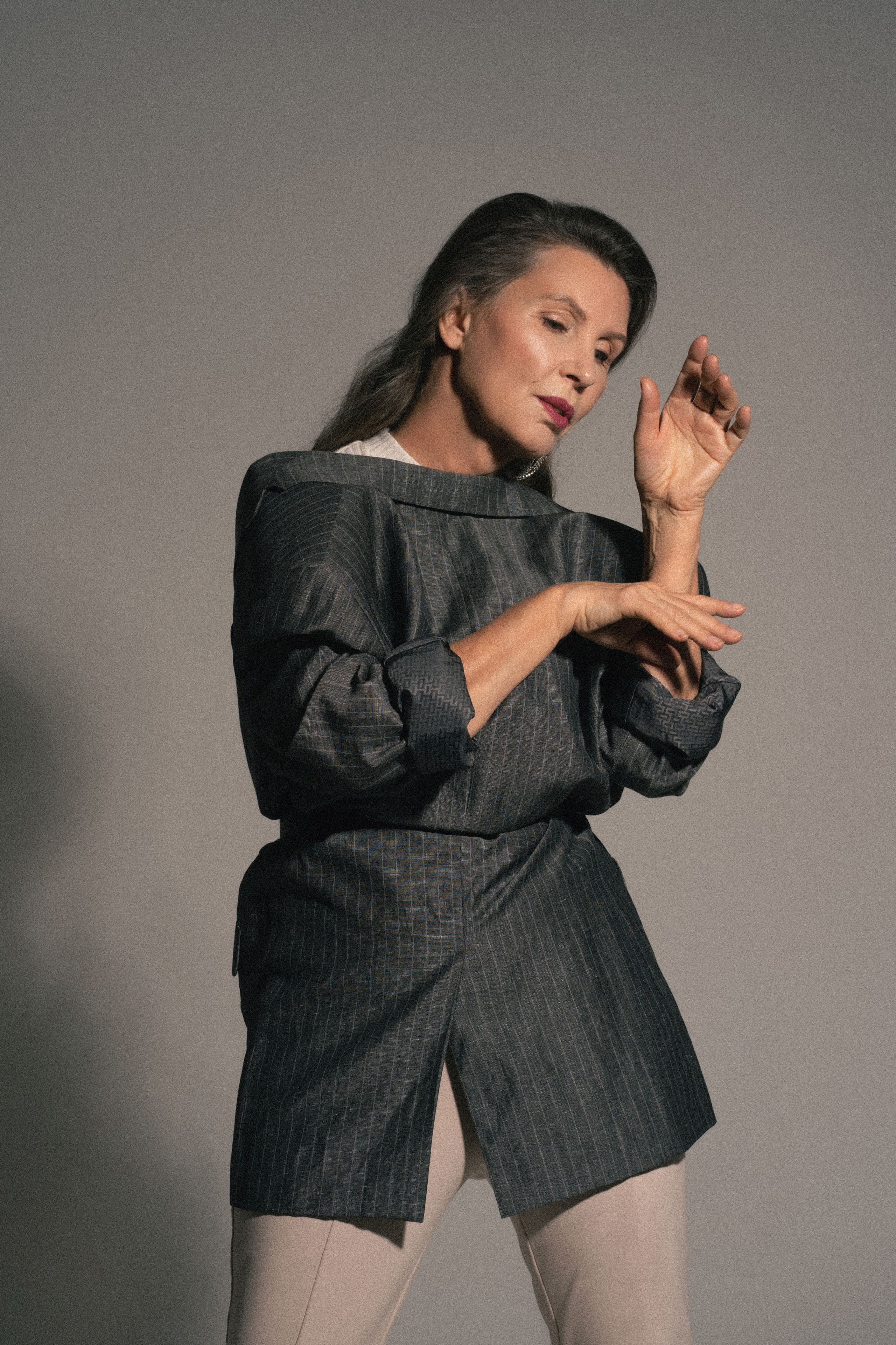 Съемки для возрастной модели Ольги Хохловой. Портретный фотограф из Санкт-Петербурга Наталья Бялая