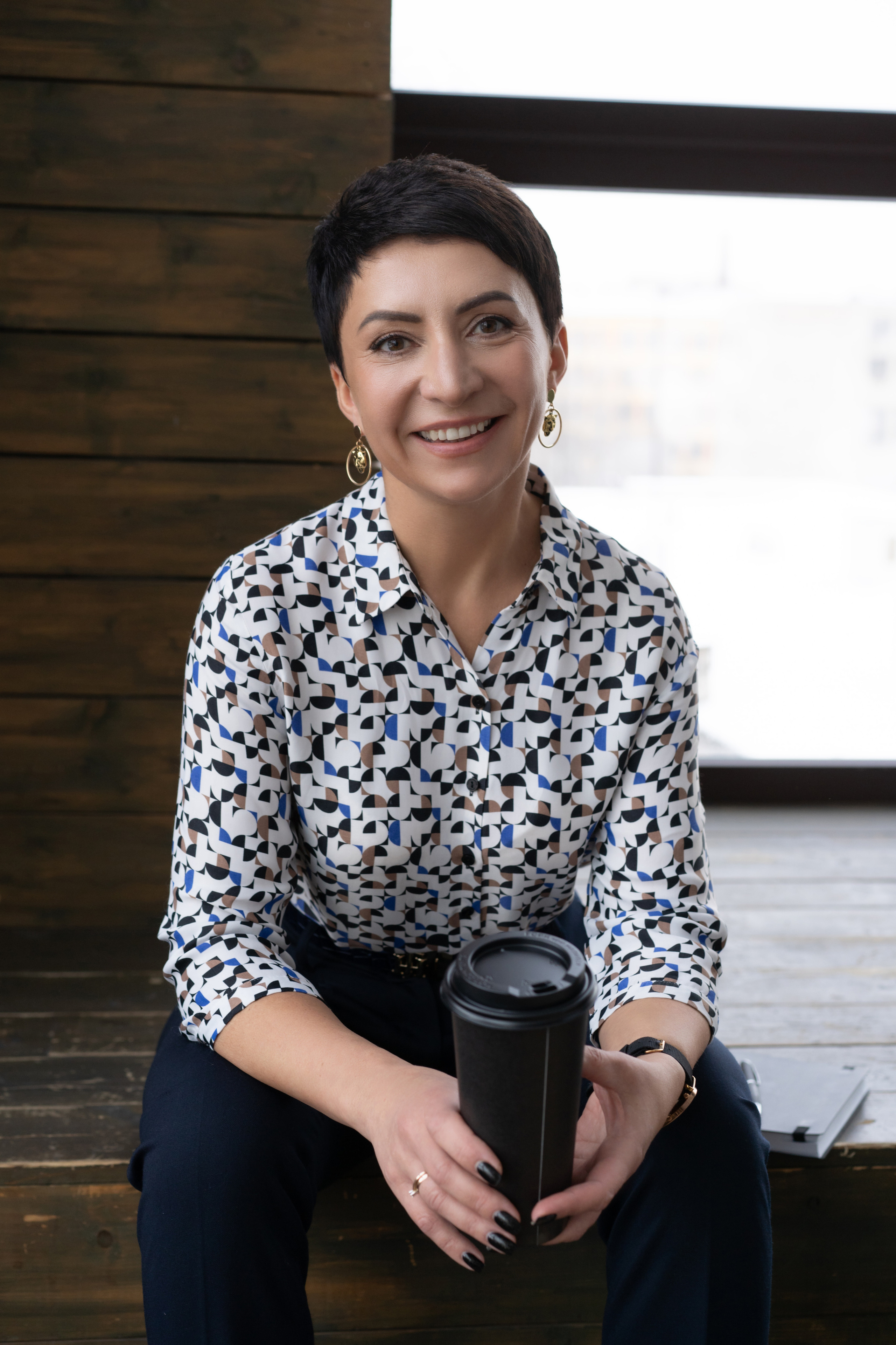 Студийная съемка для Елены, специалиста по финансам. Портретный фотограф из Санкт-Петербурга Наталья Бялая