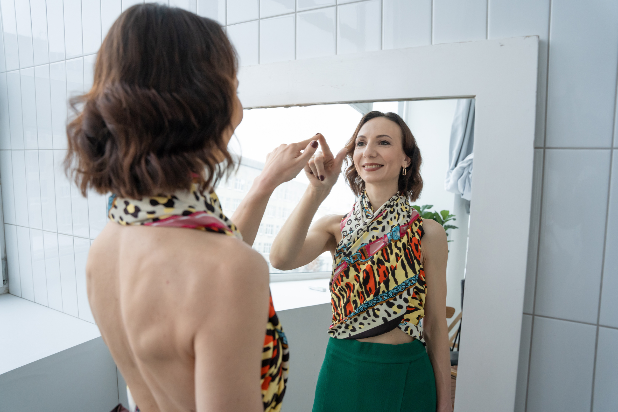 Студийная съемка для стилиста Марии. Портретный фотограф из Санкт-Петербурга Наталья Бялая