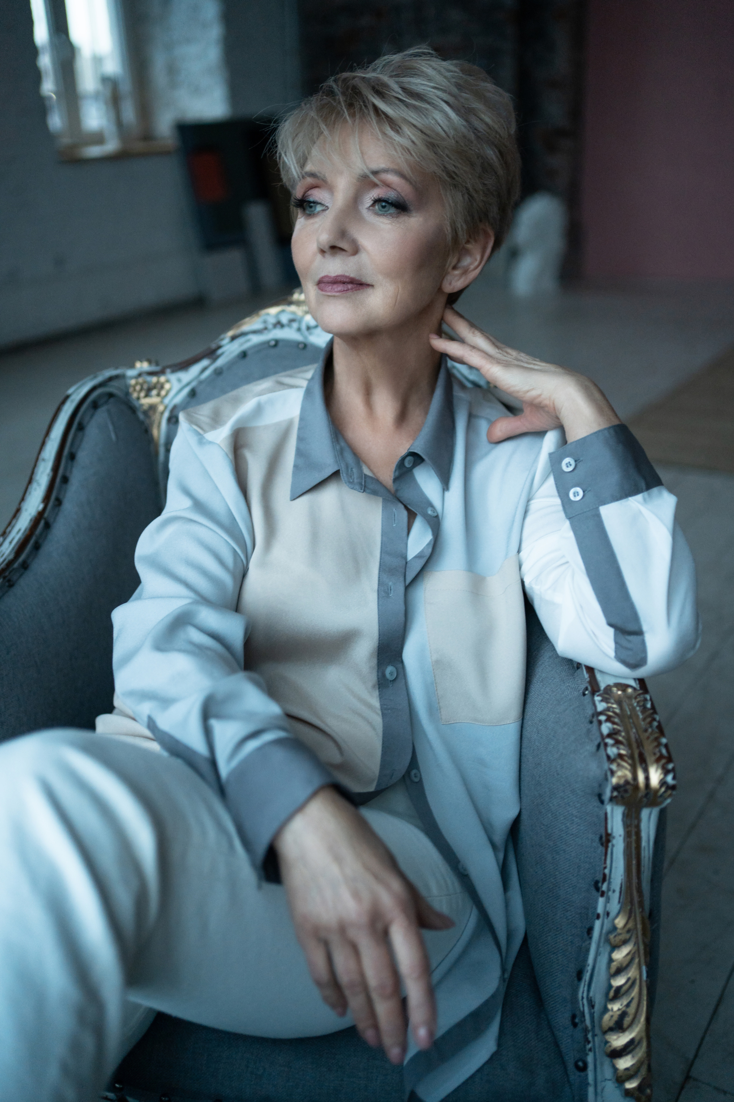 Съемка Елены на улице и в студии. Портретный фотограф из Санкт-Петербурга Наталья Бялая