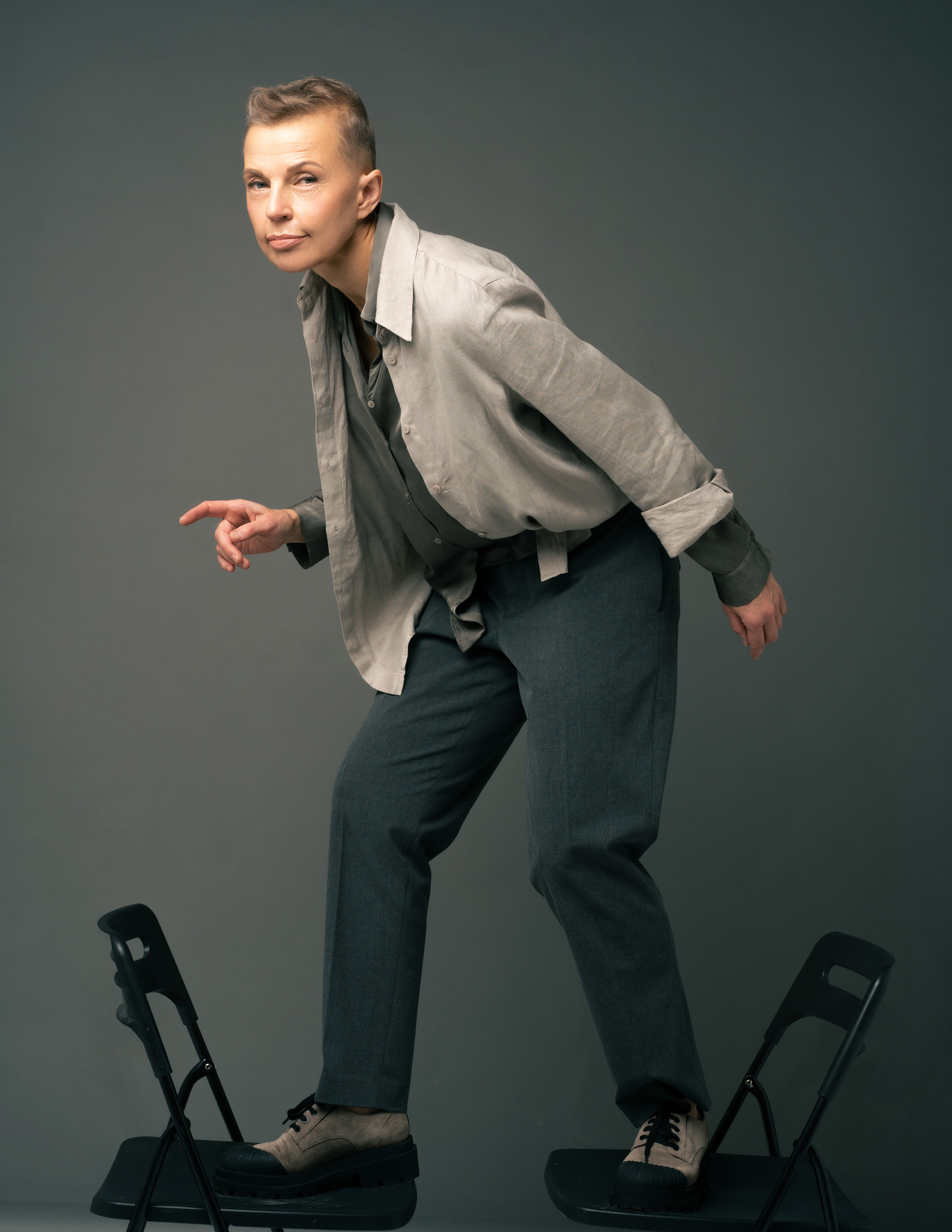 Студийная съемка для актрисы Татьяны Догаевой. Портретный фотограф из Санкт-Петербурга Наталья Бялая