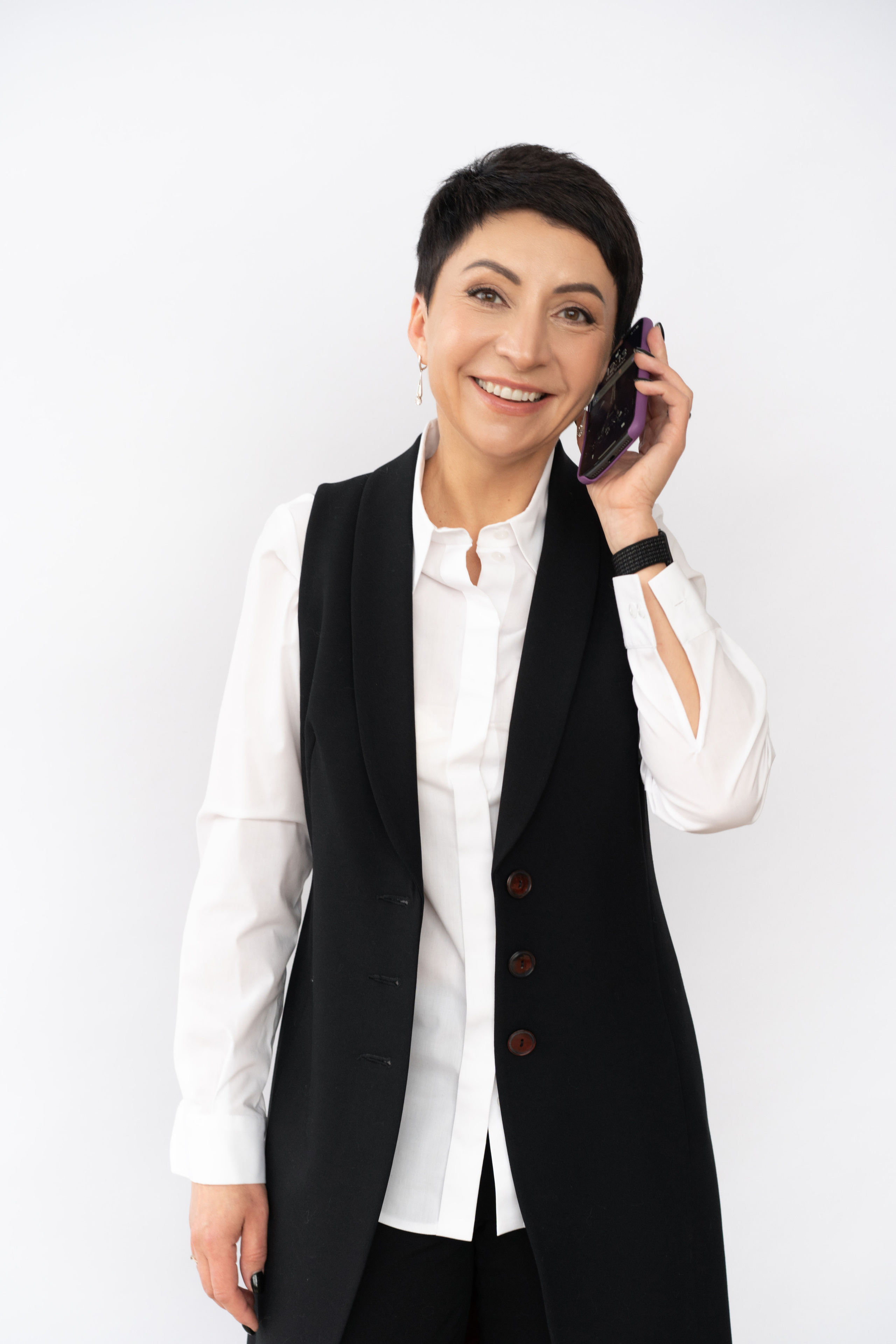 Студийная съемка для Елены, специалиста по финансам. Портретный фотограф из Санкт-Петербурга Наталья Бялая