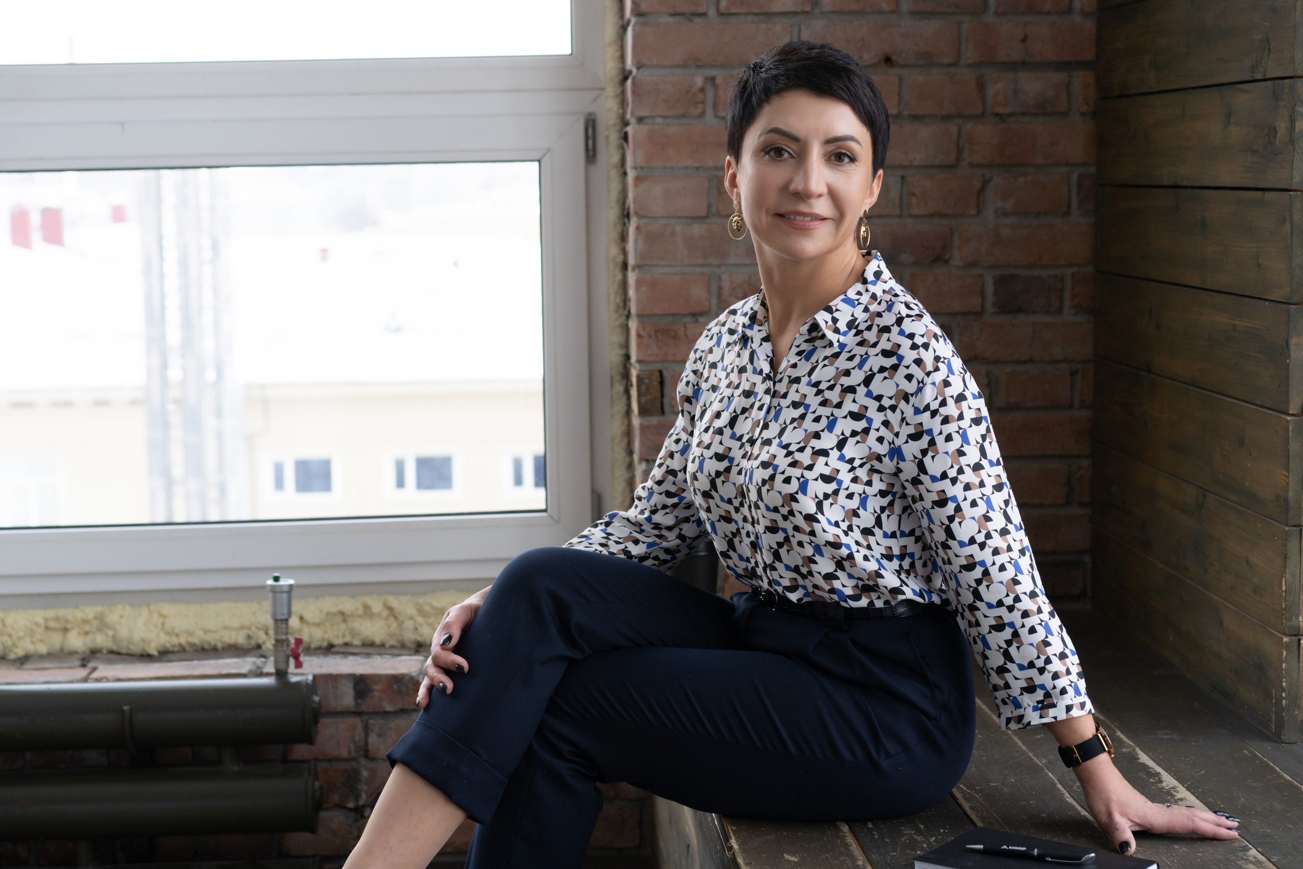 Студийная съемка для Елены, специалиста по финансам. Портретный фотограф из Санкт-Петербурга Наталья Бялая