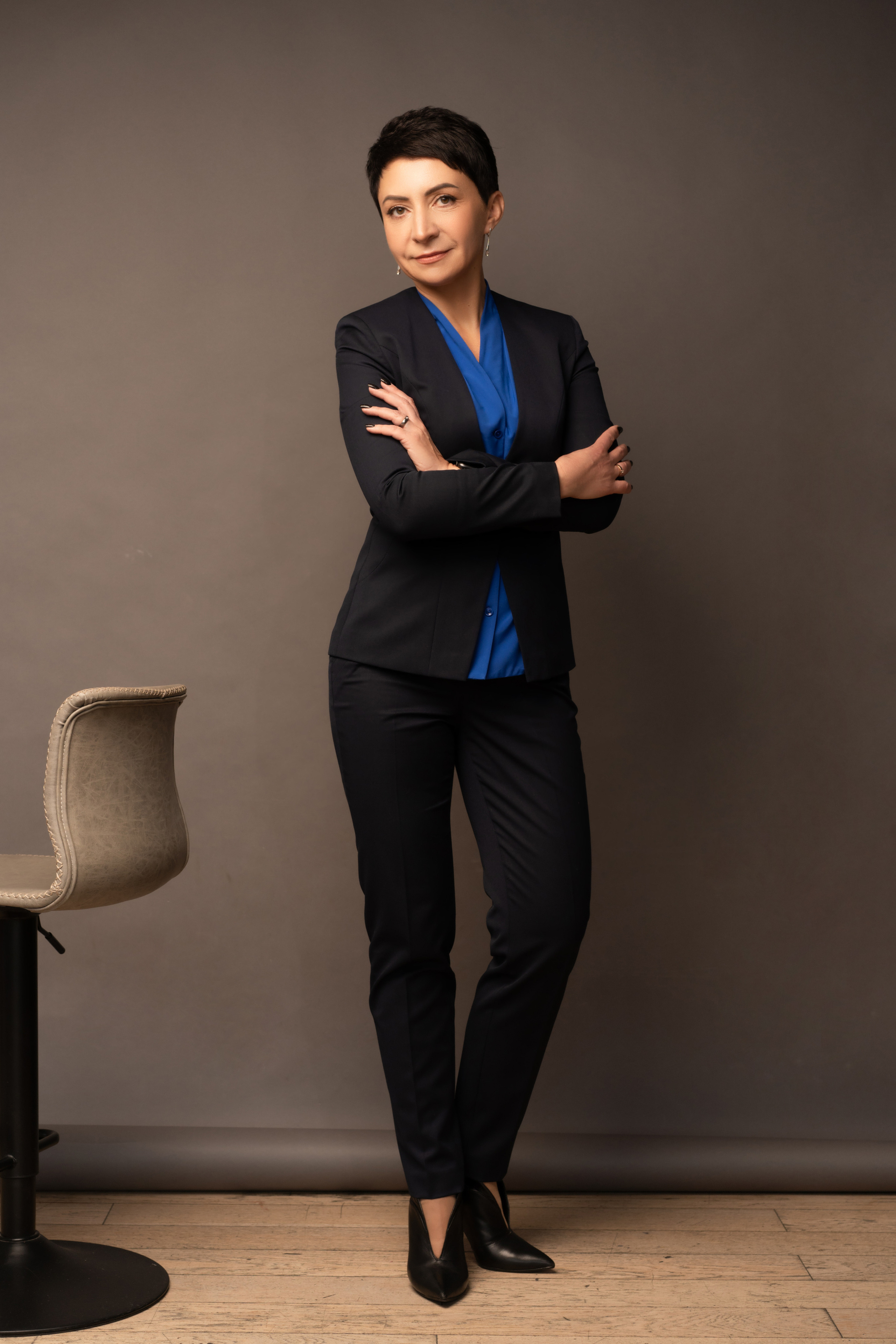 Студийная съемка для Елены, специалиста по финансам. Портретный фотограф из Санкт-Петербурга Наталья Бялая